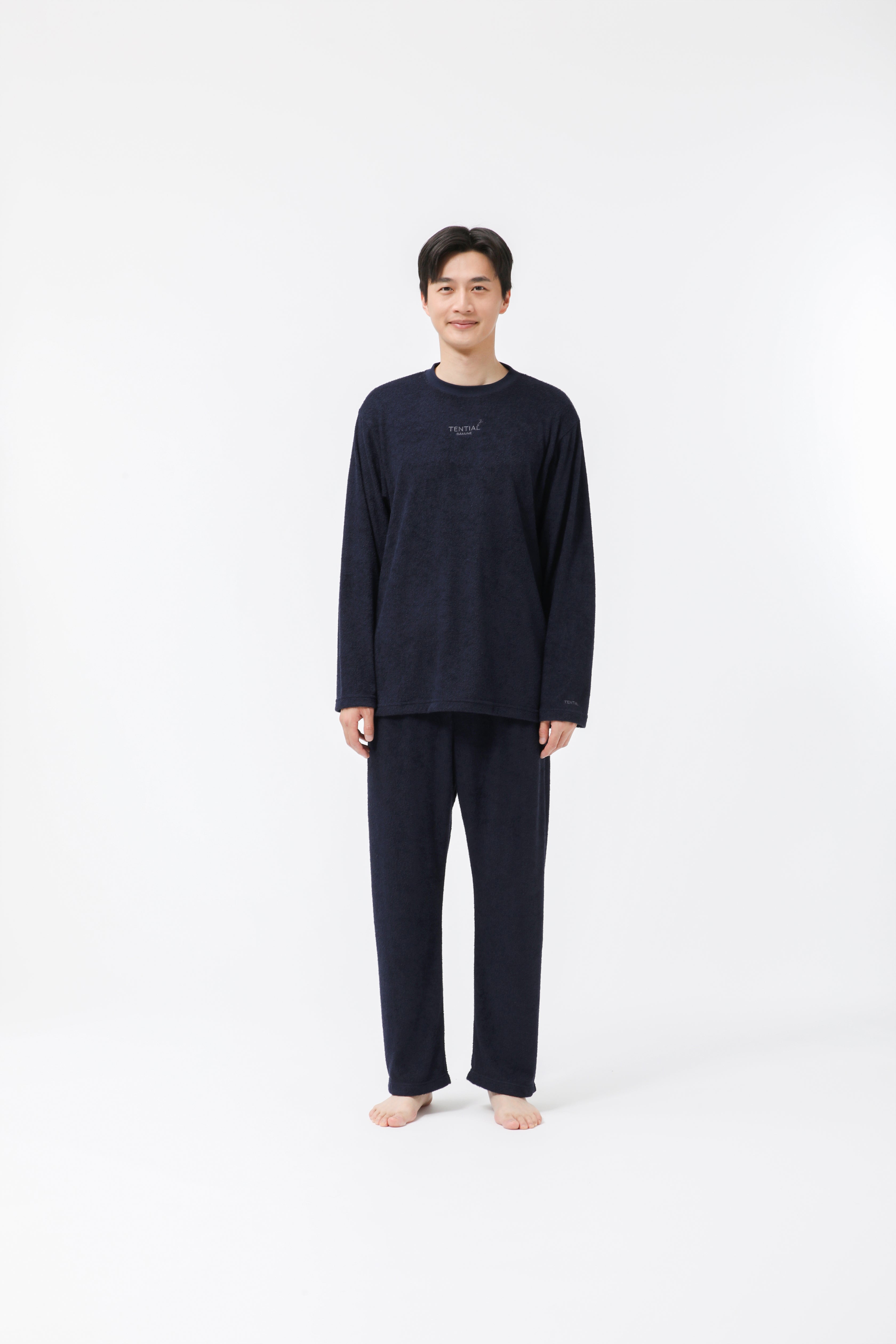 BAKUNE Pile Long Sleeve T-Shirt / Long Pants
