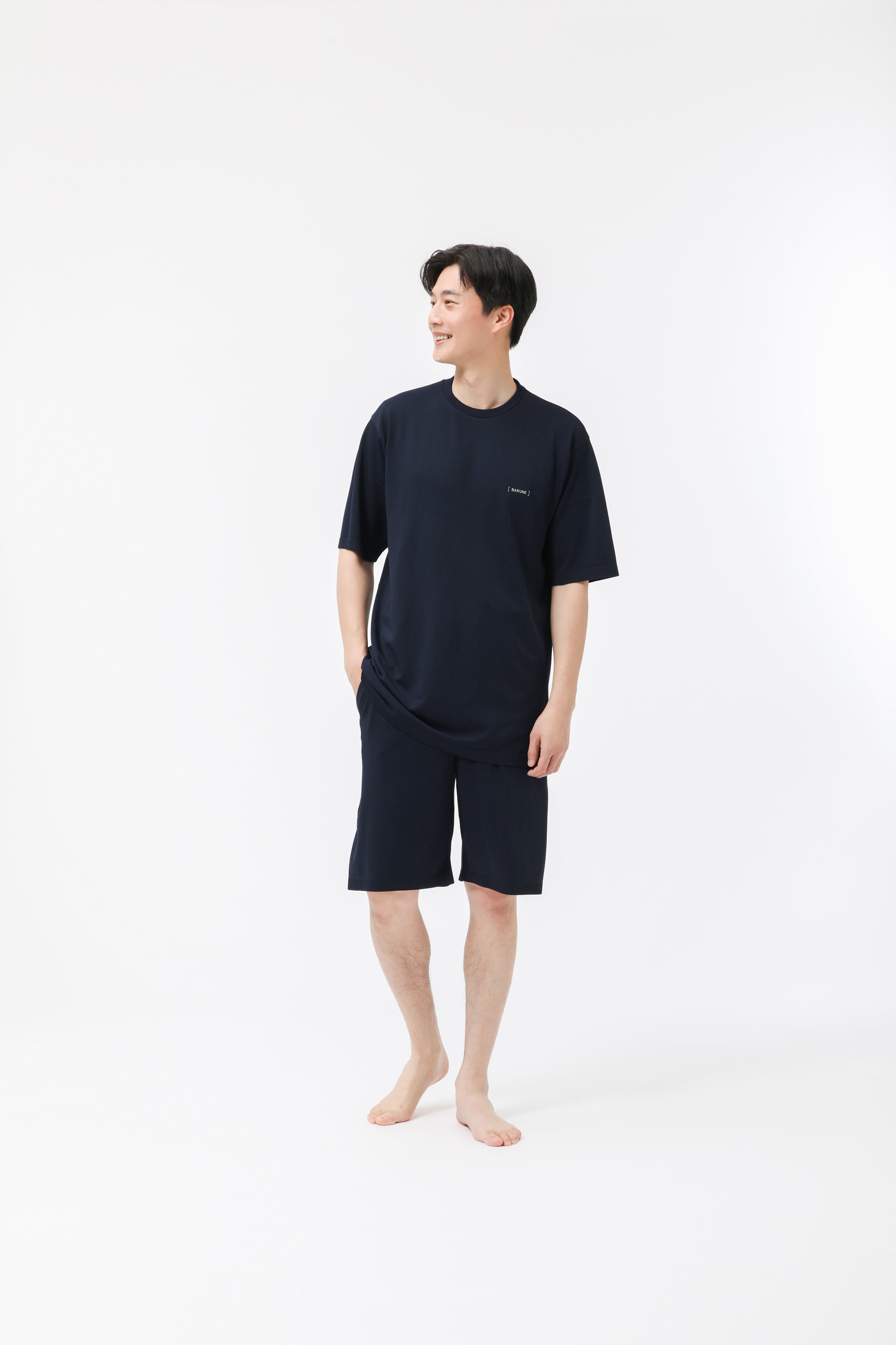BAKUNE 3D Dry Men's Short Sleeve T-Shirt / Short Pants