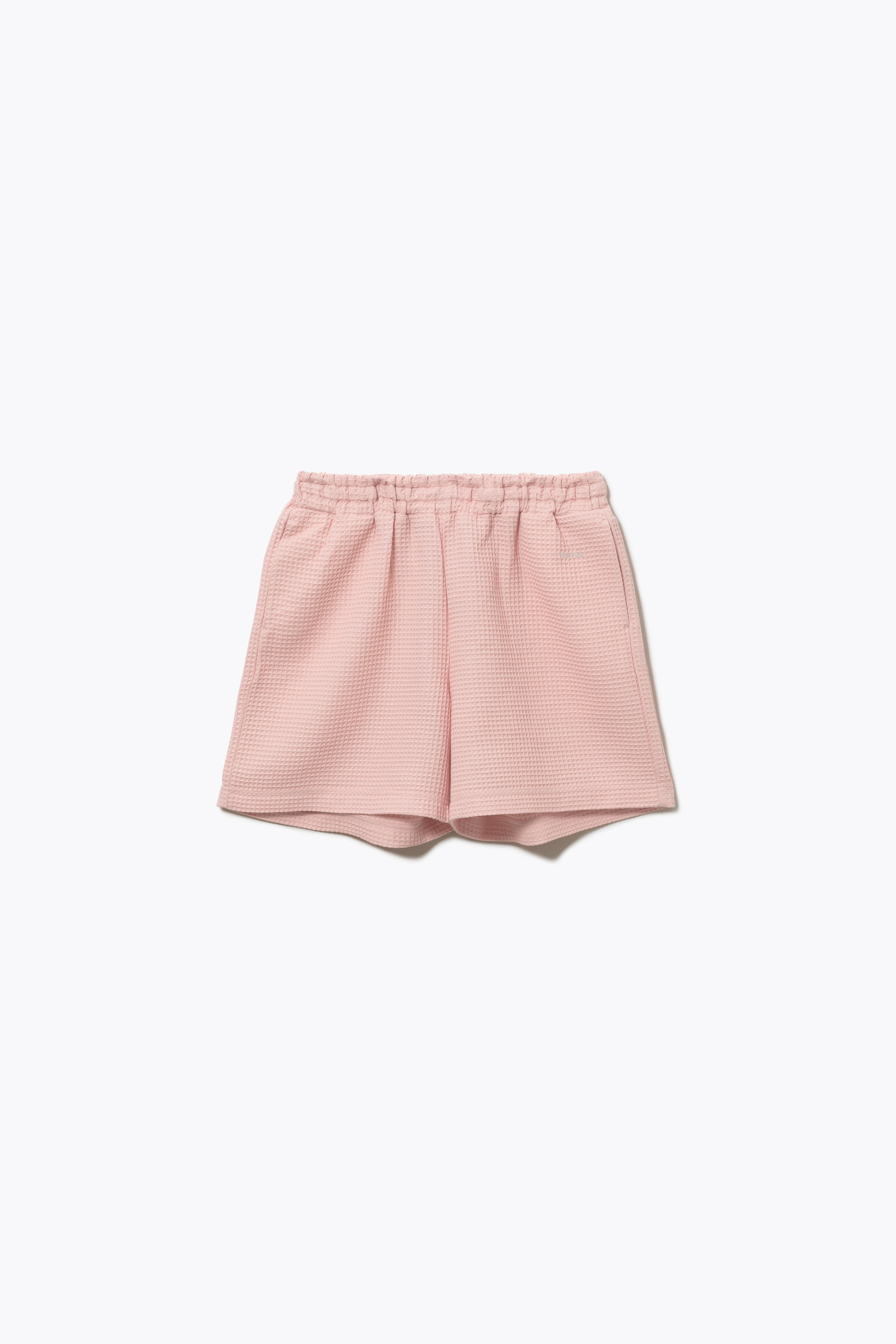 BAKUNE Waffle Women's Short Sleeve Button Down Pullover / Short Pants