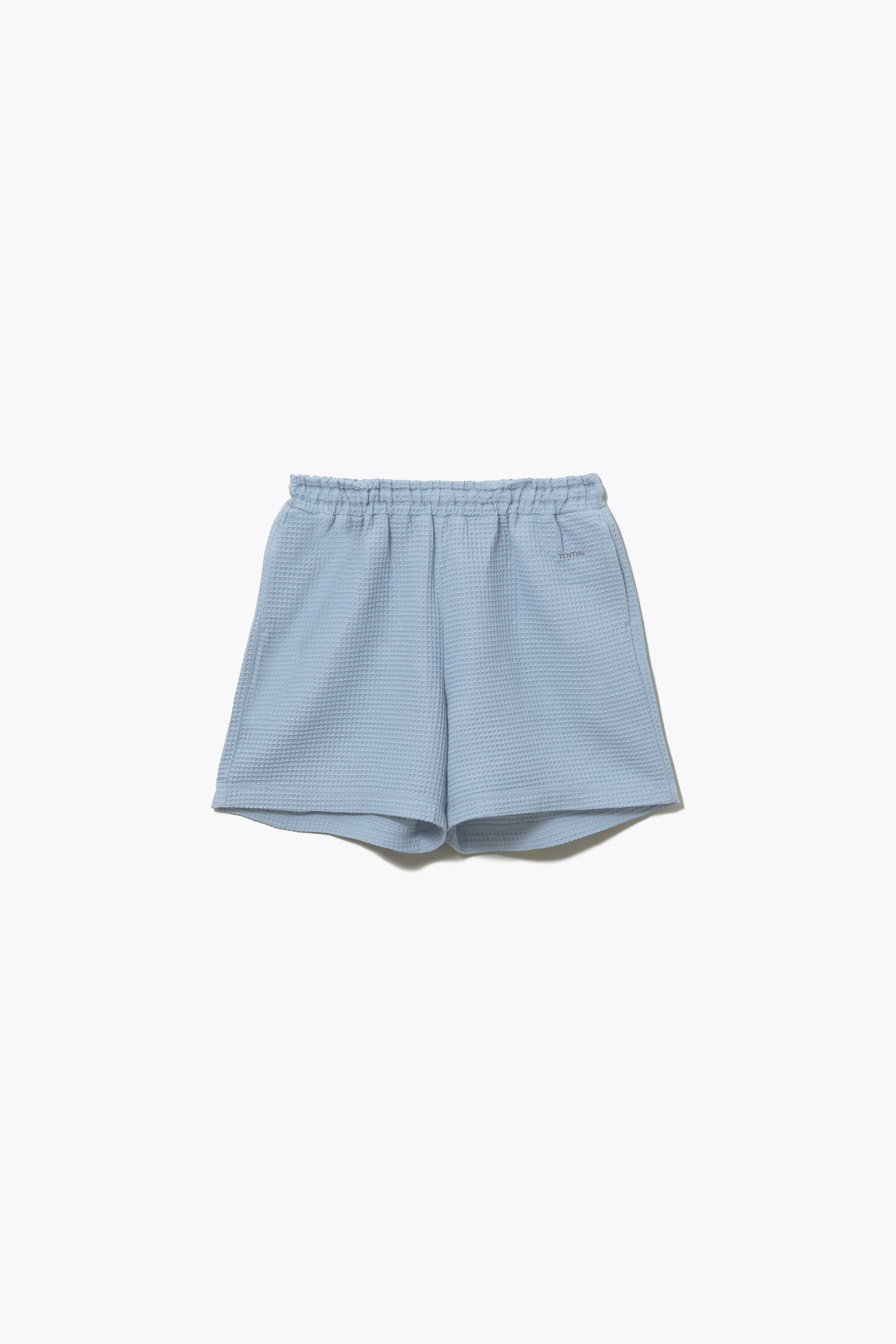 BAKUNE Waffle Women's Short Sleeve Button Down Pullover / Short Pants