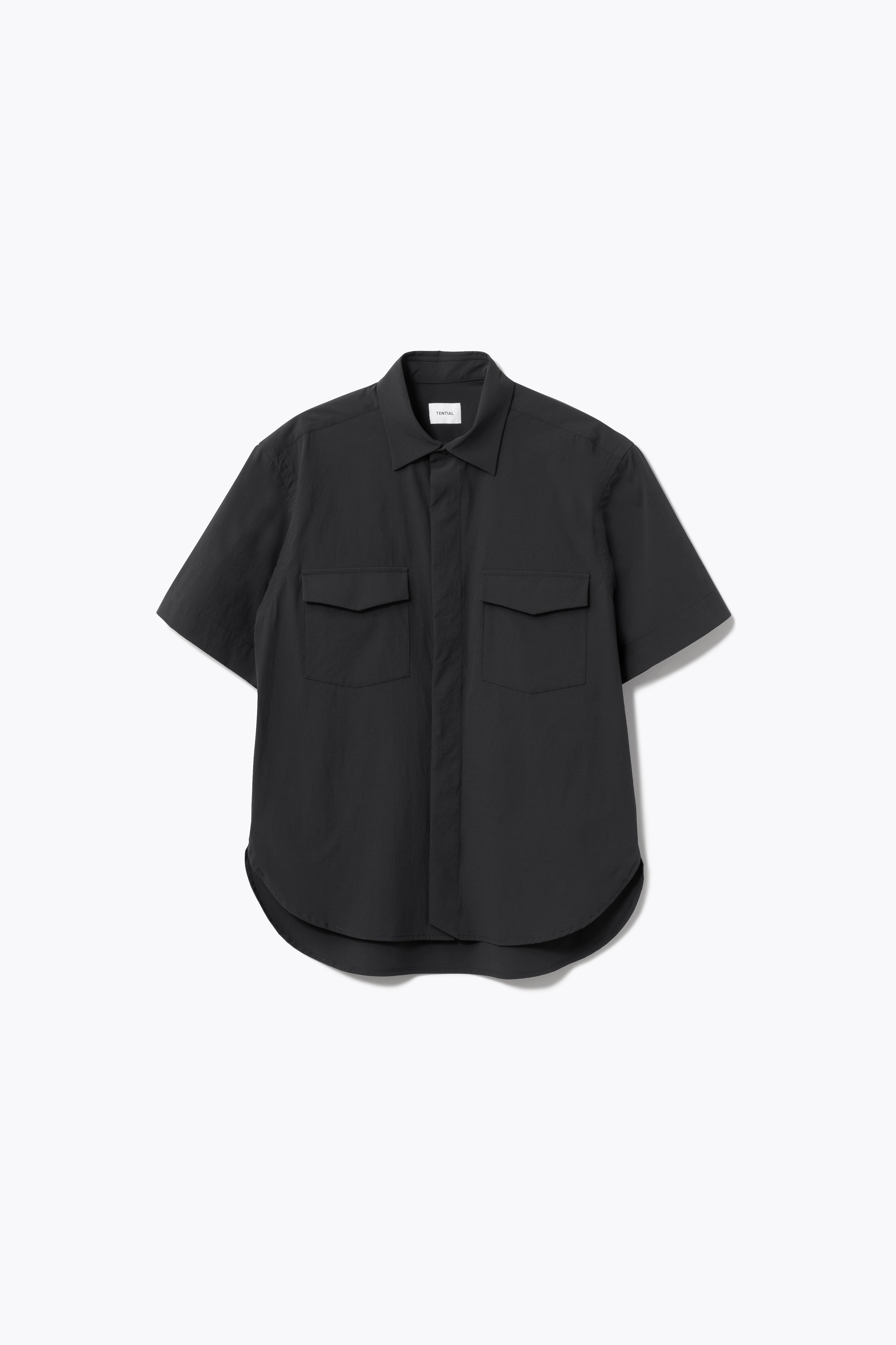 MIGARU Seersucker Short Sleeve Shirt / Long Pants
