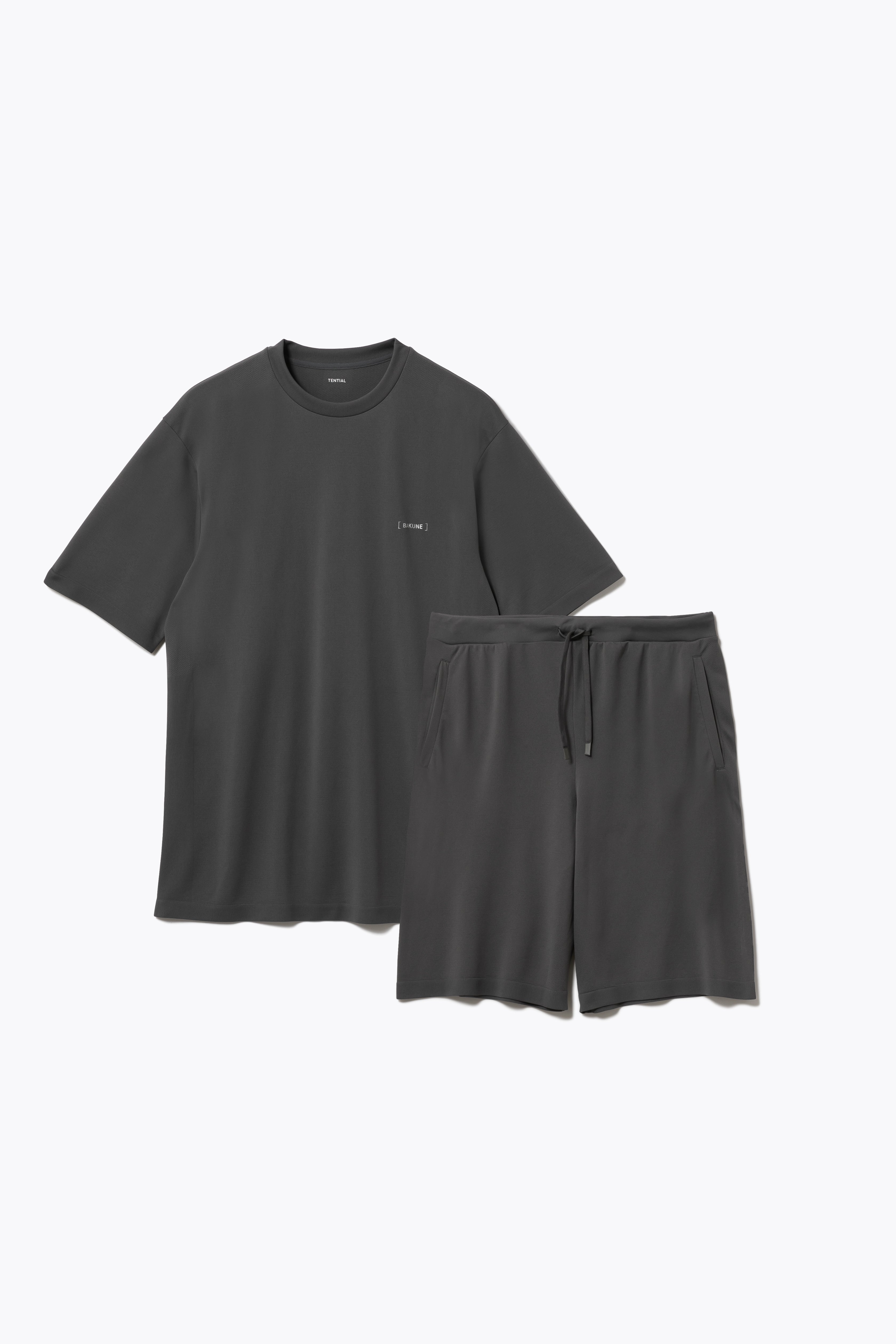 BAKUNE 3D Dry Men's Short Sleeve T-Shirt / Short Pants