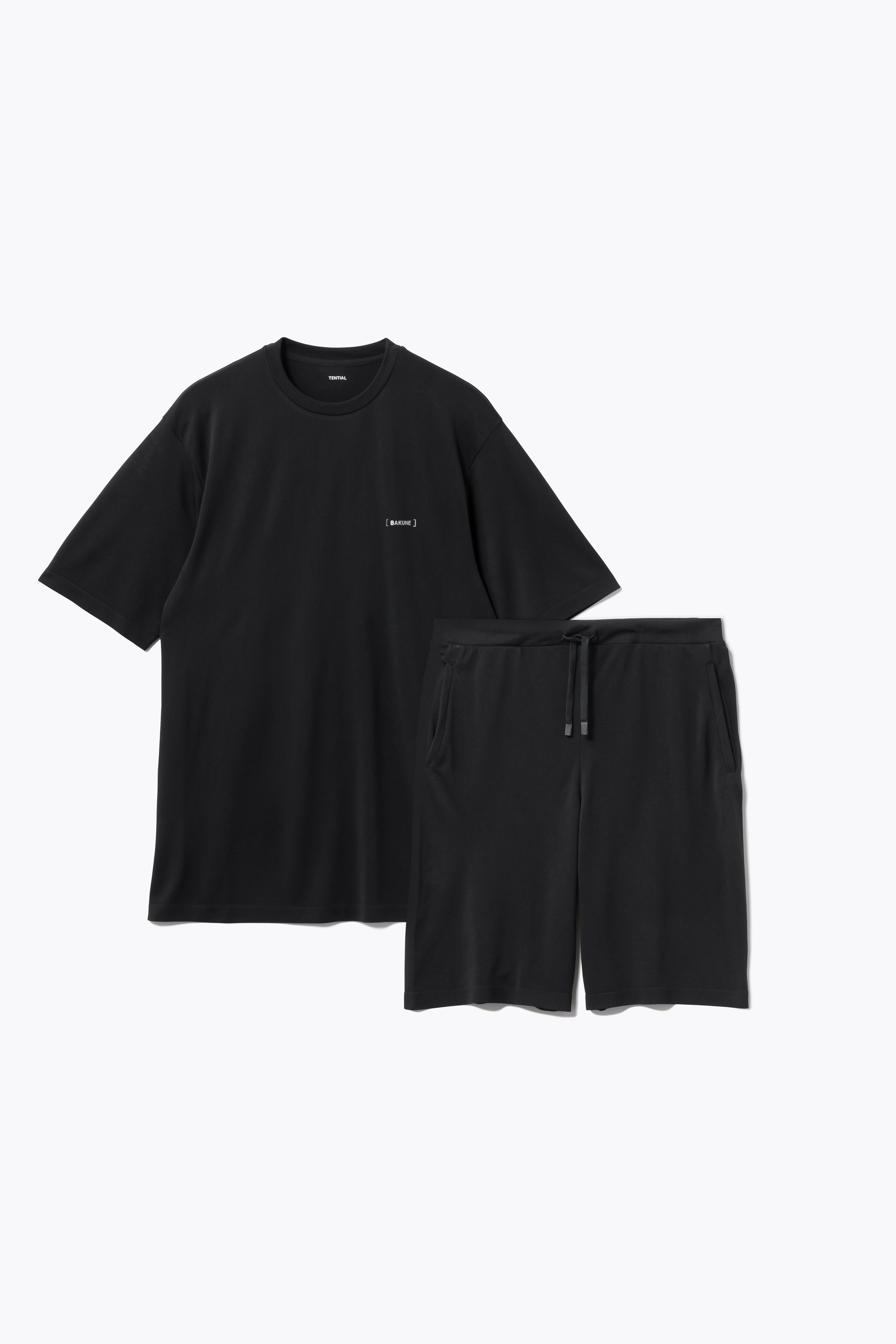 BAKUNE 3D Dry Men's Short Sleeve T-Shirt / Short Pants