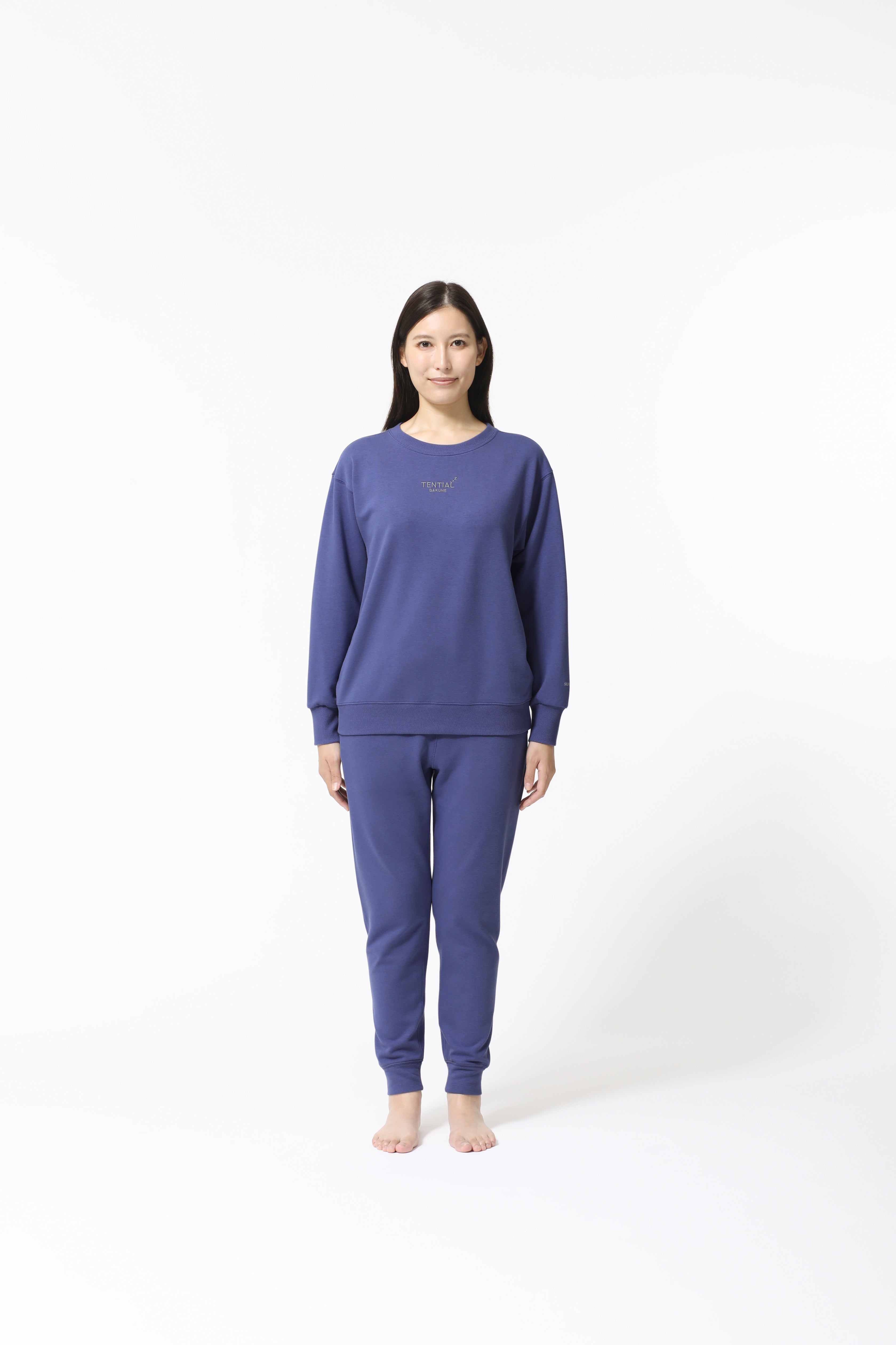 BAKUNE Sweat Women's Long Sleeve Crew Neck / Long Pants