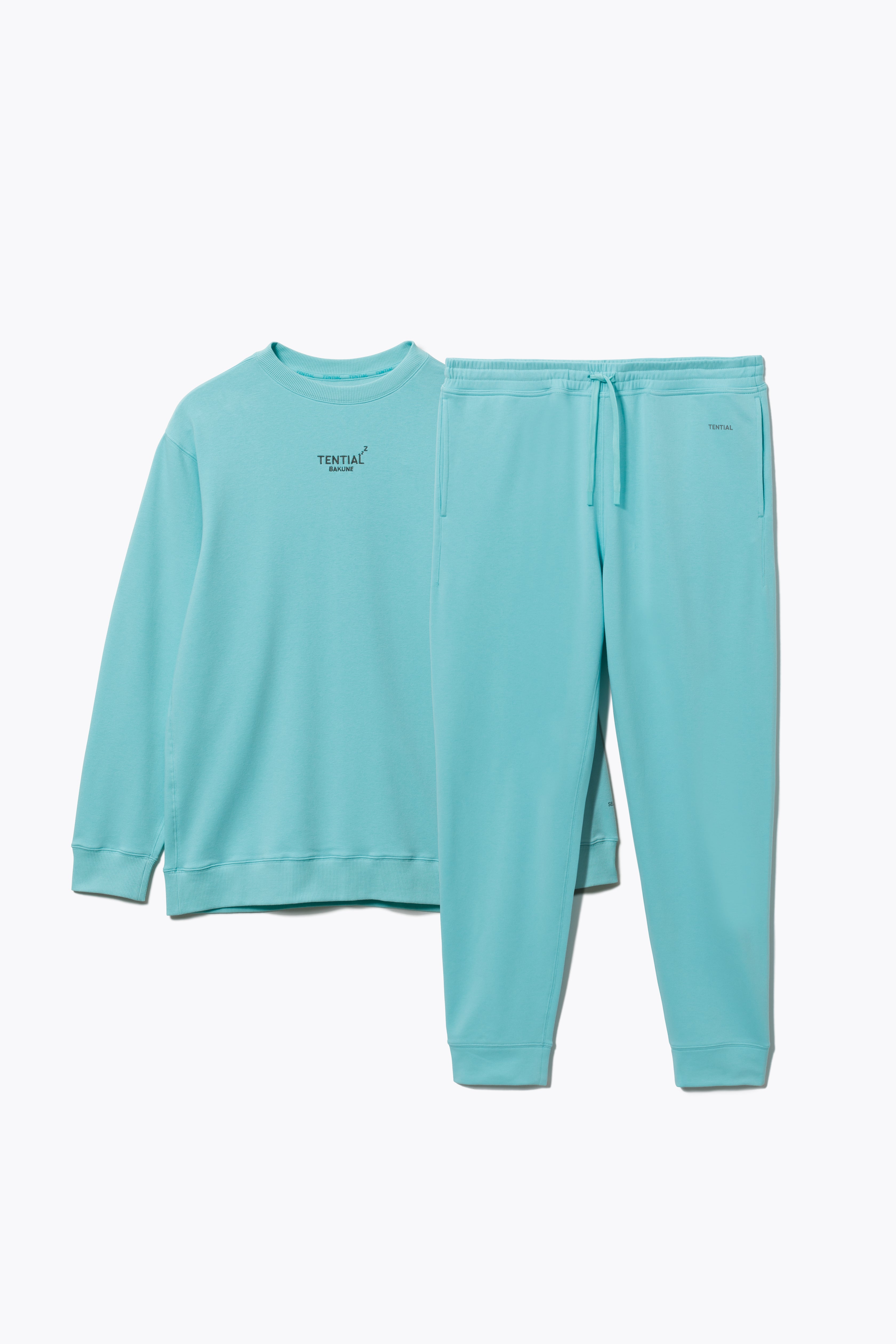 BAKUNE Sweat Men's Long Sleeve Crew Neck / Long Pants