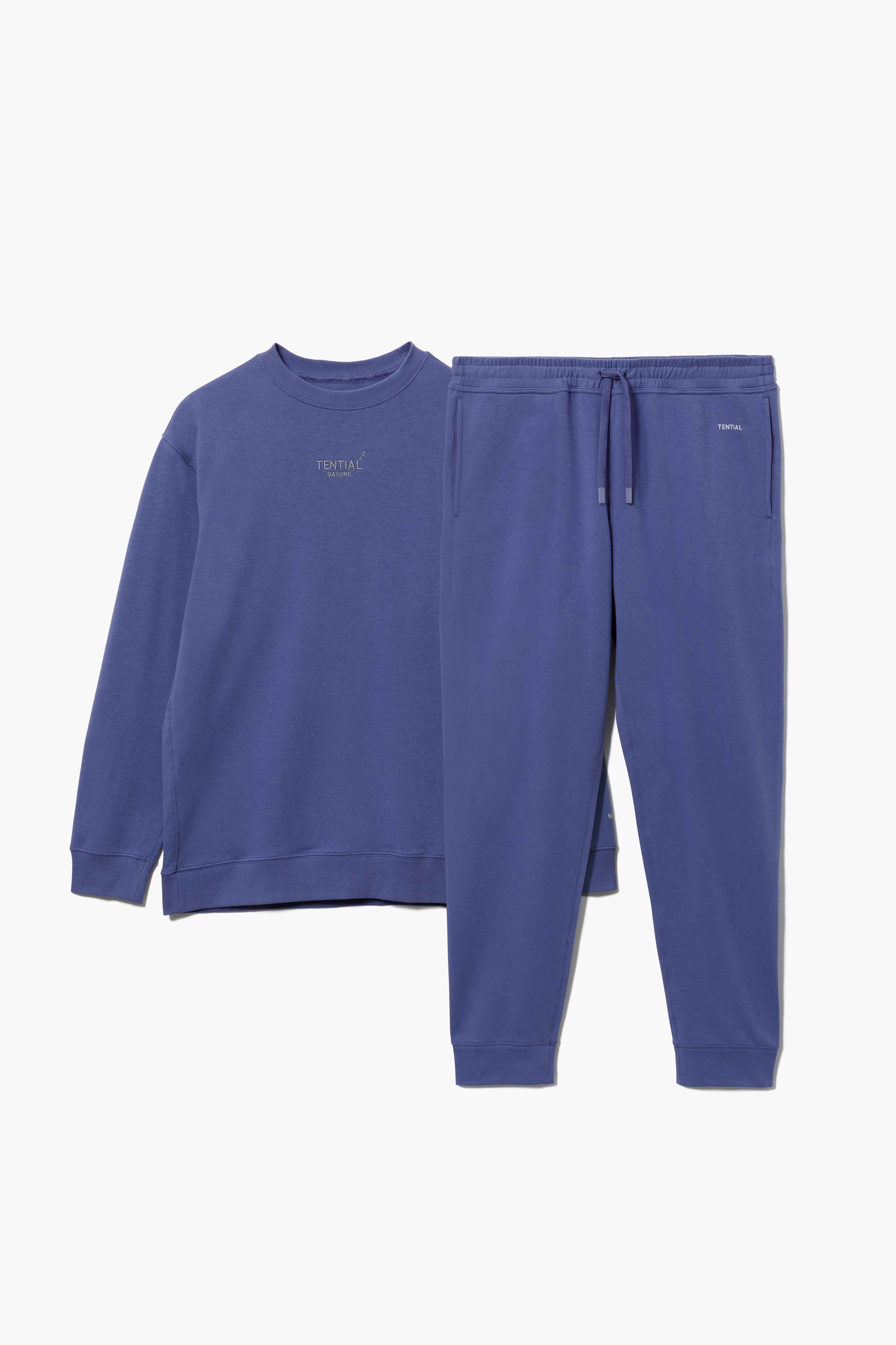 BAKUNE Sweat Men's Long Sleeve Crew Neck / Long Pants