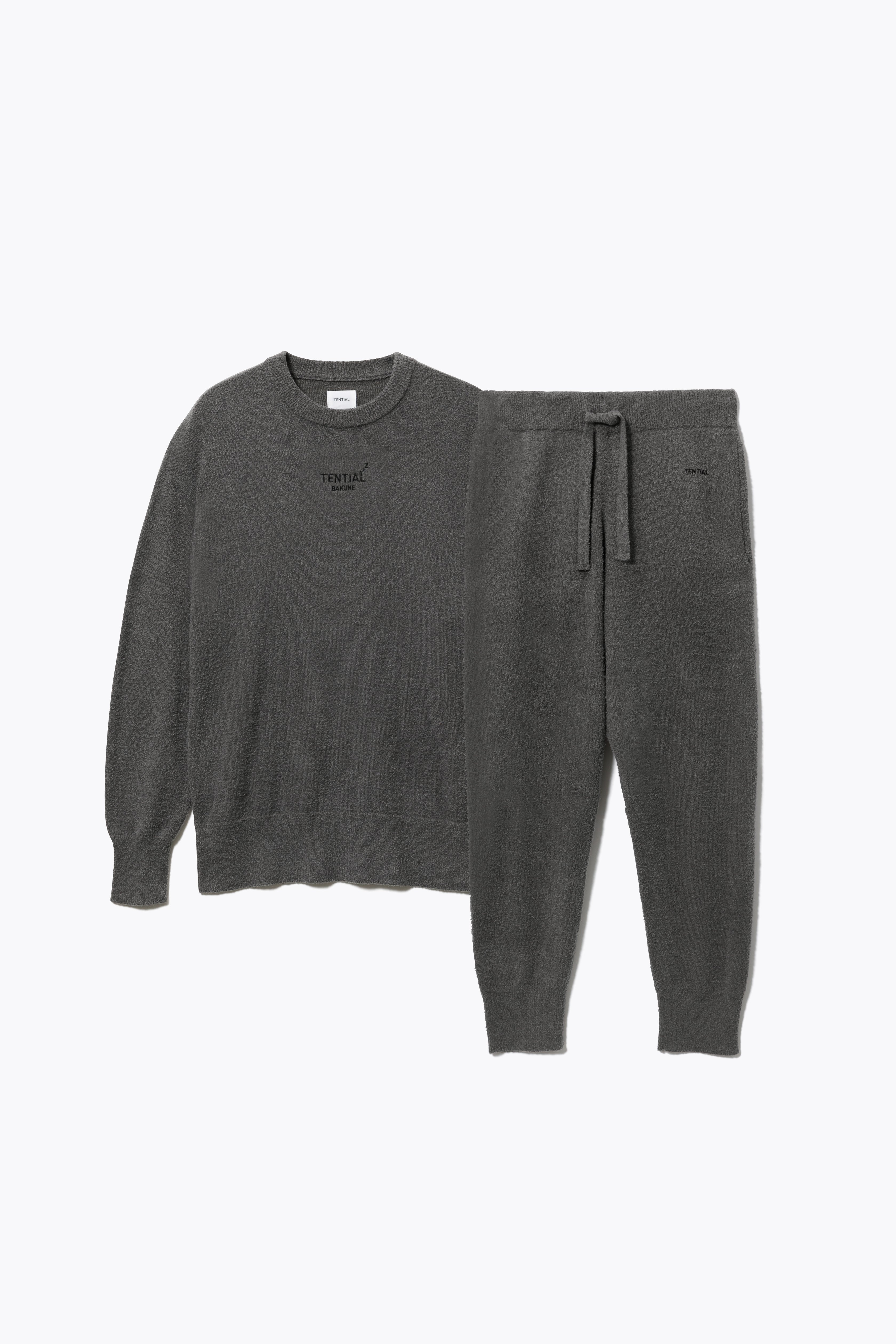 BAKUNE Soft Knit Long Sleeve Crew Neck / Long Pants