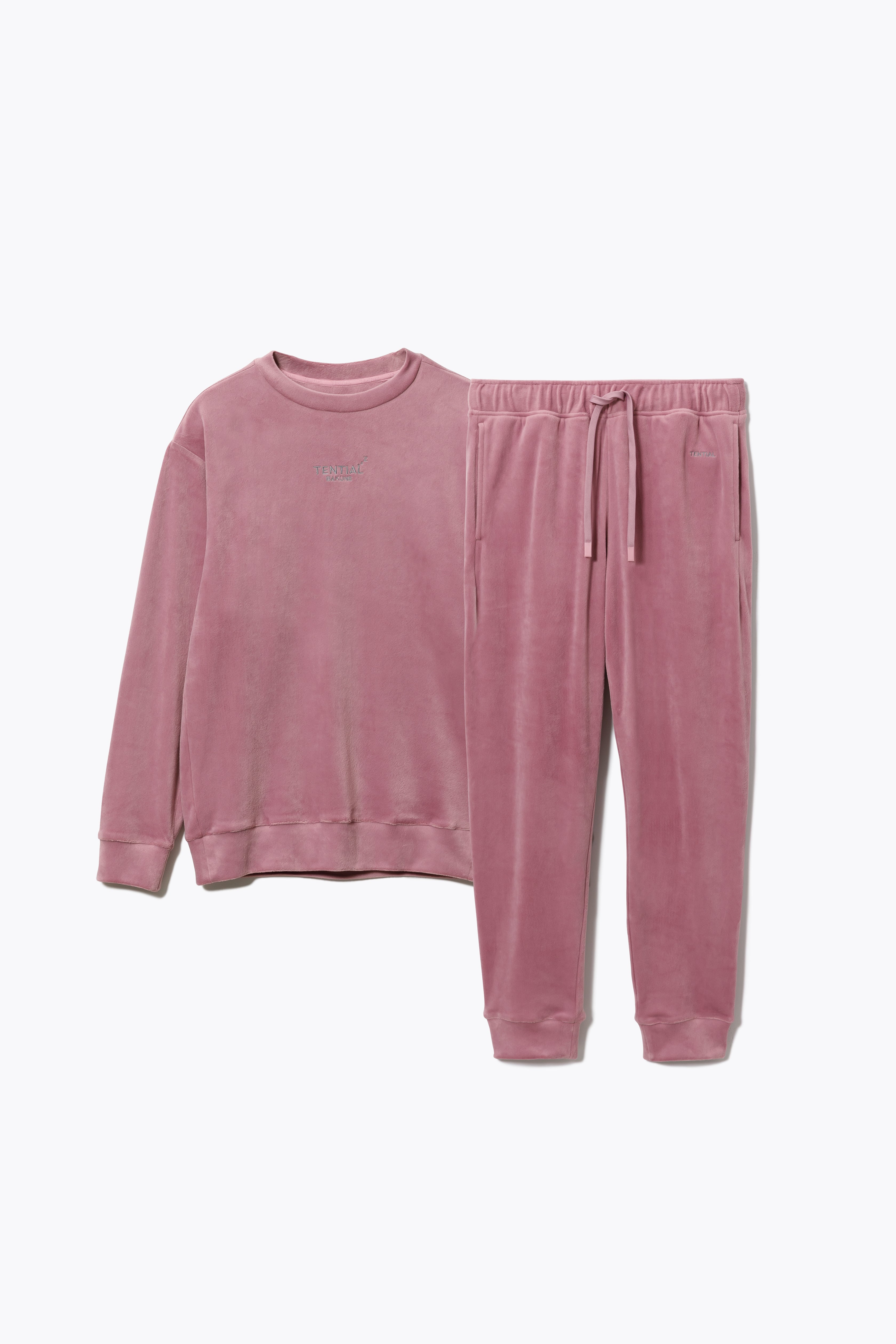 BAKUNE Velour Long Sleeve Crew Neck / Long Pants