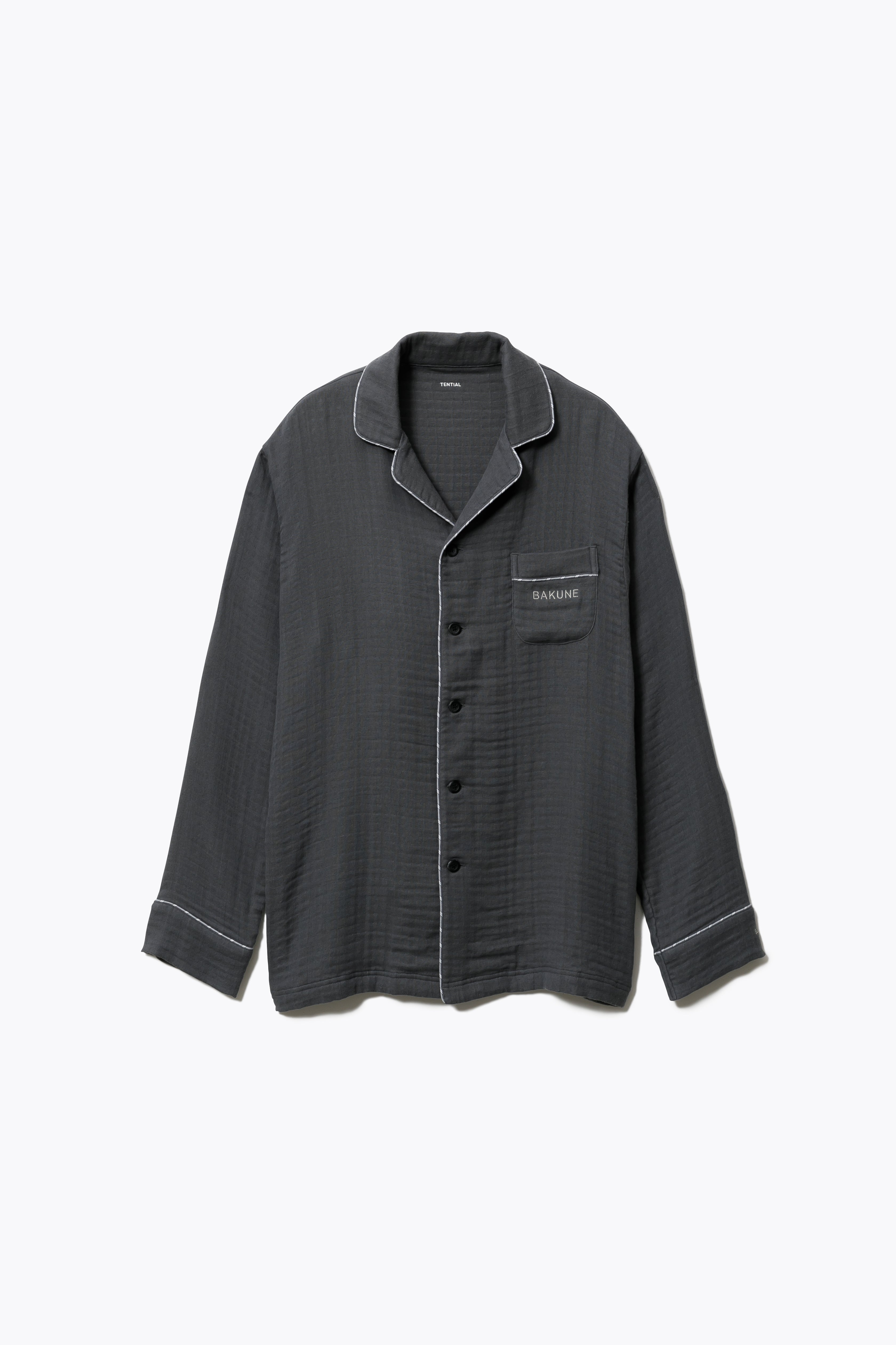 BAKUNE Pajamas Gauze Long Sleeve Shirt / Long Pants