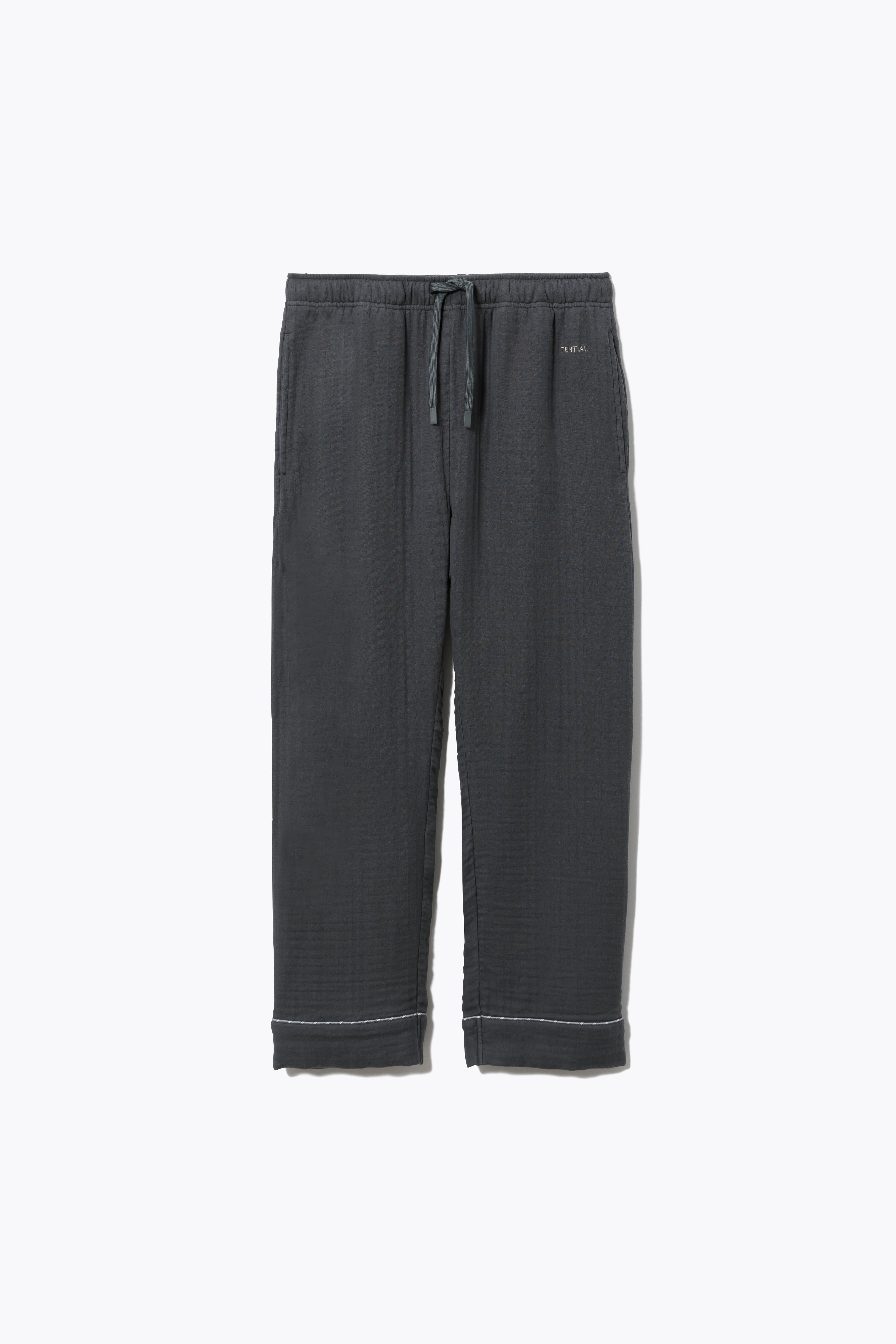 BAKUNE Pajamas Gauze Band Collar Long Setup