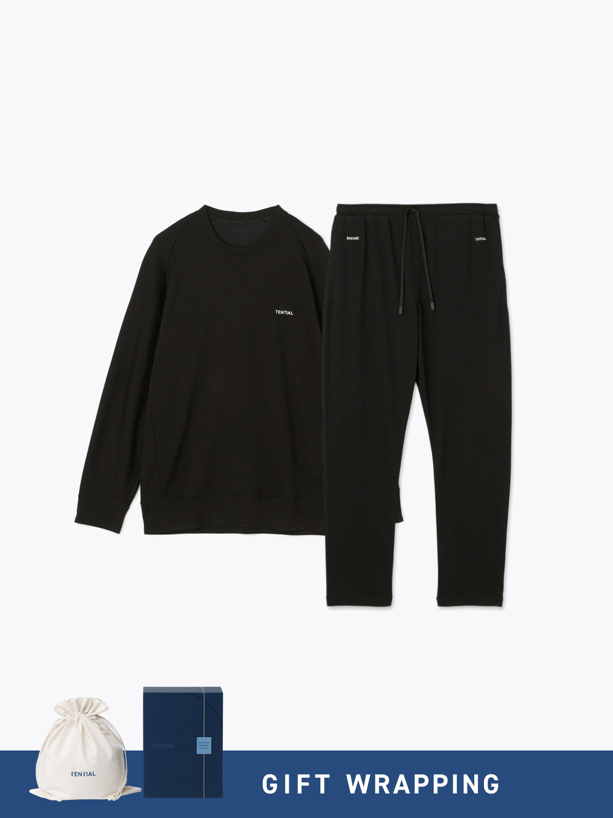 Gift Set - BAKUNE Meirno Wool Sweat Setup - TENTIAL