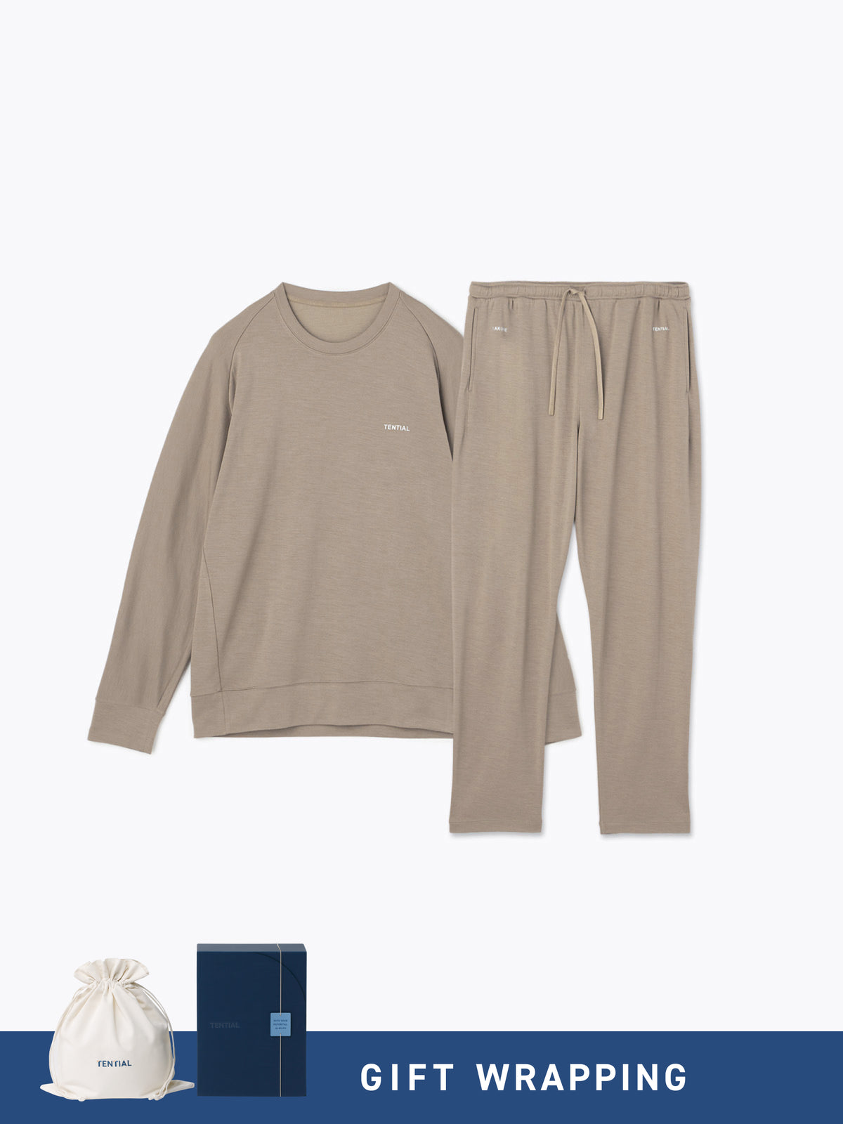 Gift Set - BAKUNE Meirno Wool Sweat Setup - TENTIAL