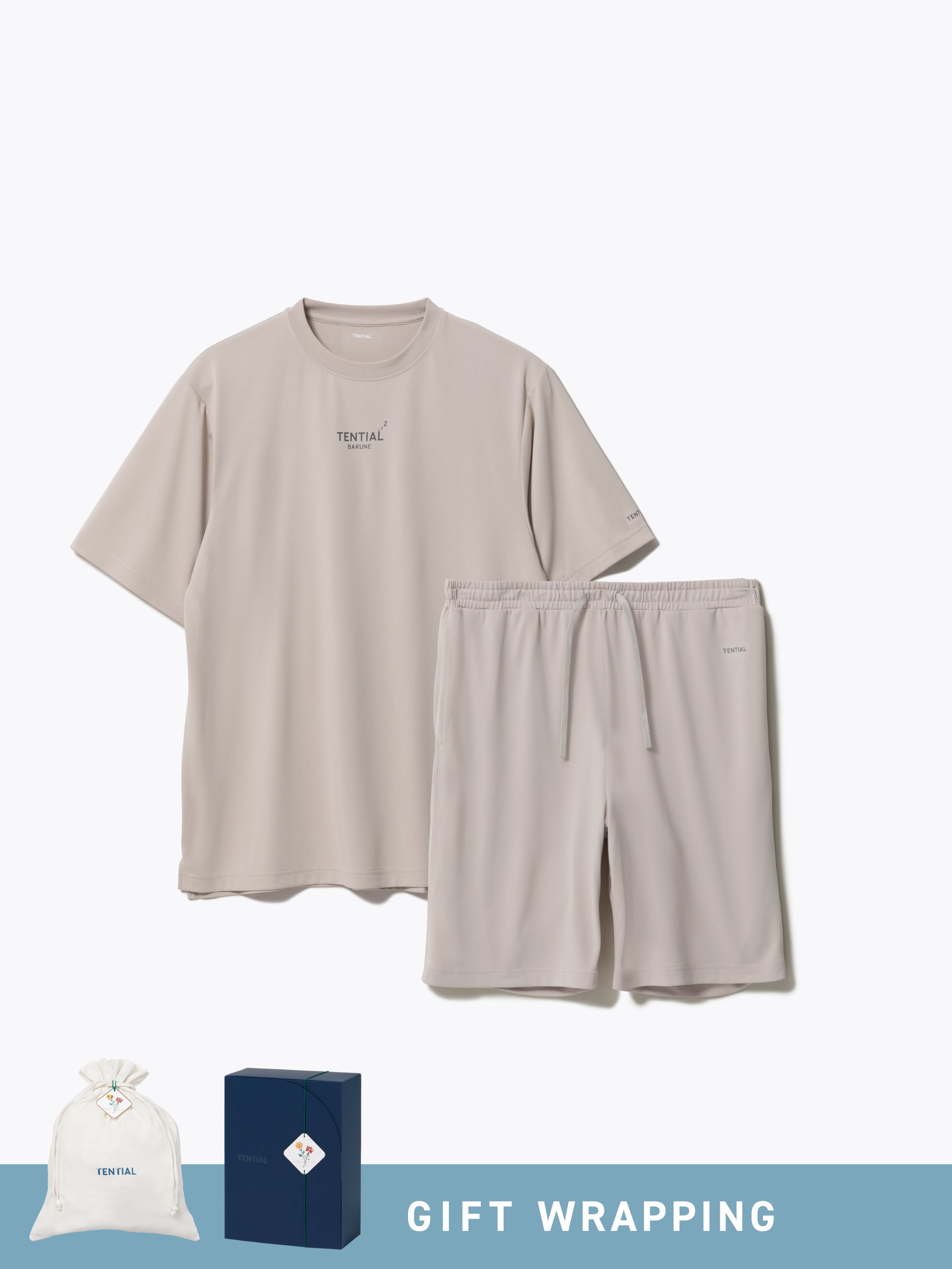 Gift Set - BAKUNE Dry Men's Short Setup - TENTIAL