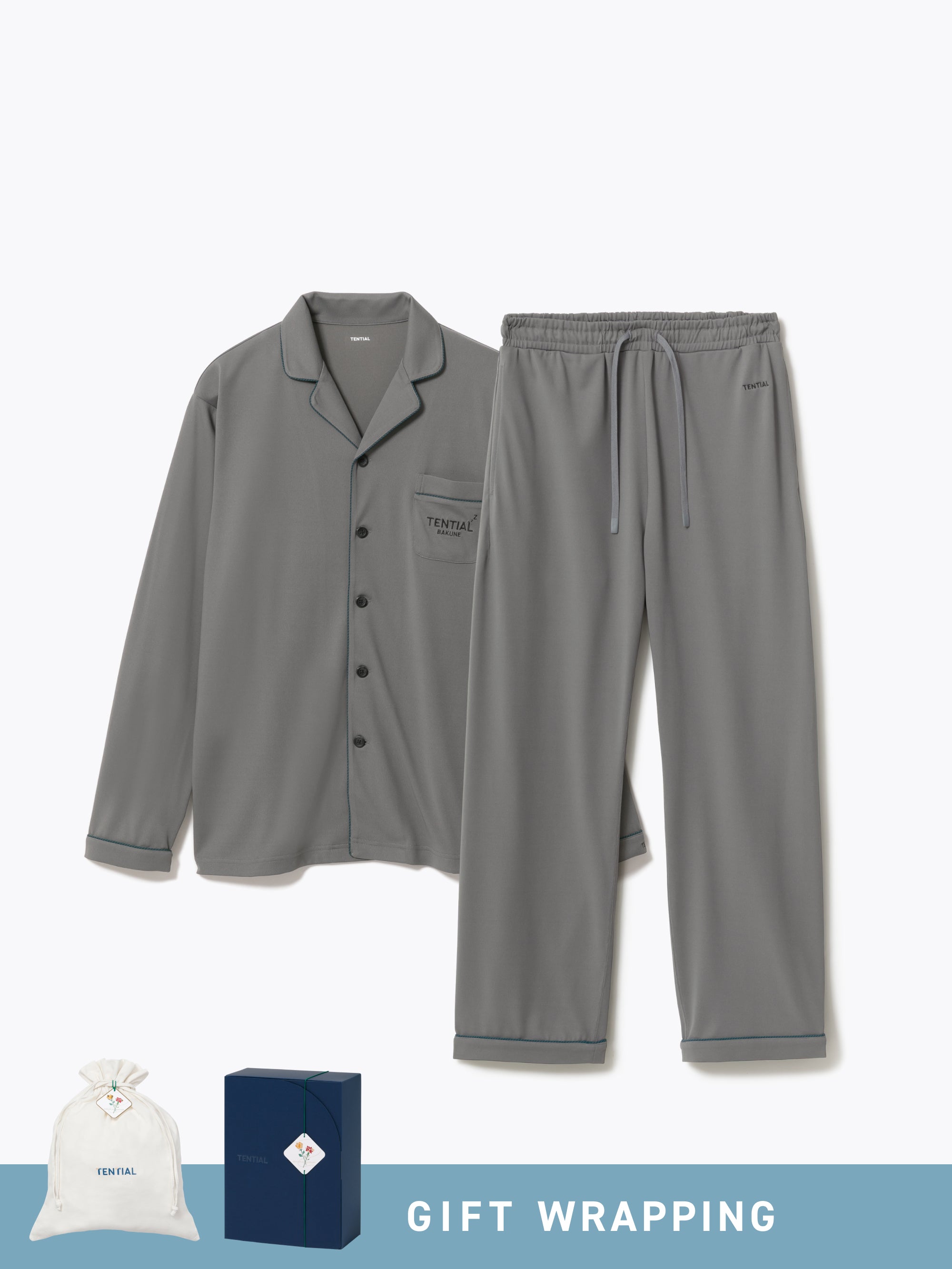 Gift Set - BAKUNE Pajamas Dry Long Setup - TENTIAL