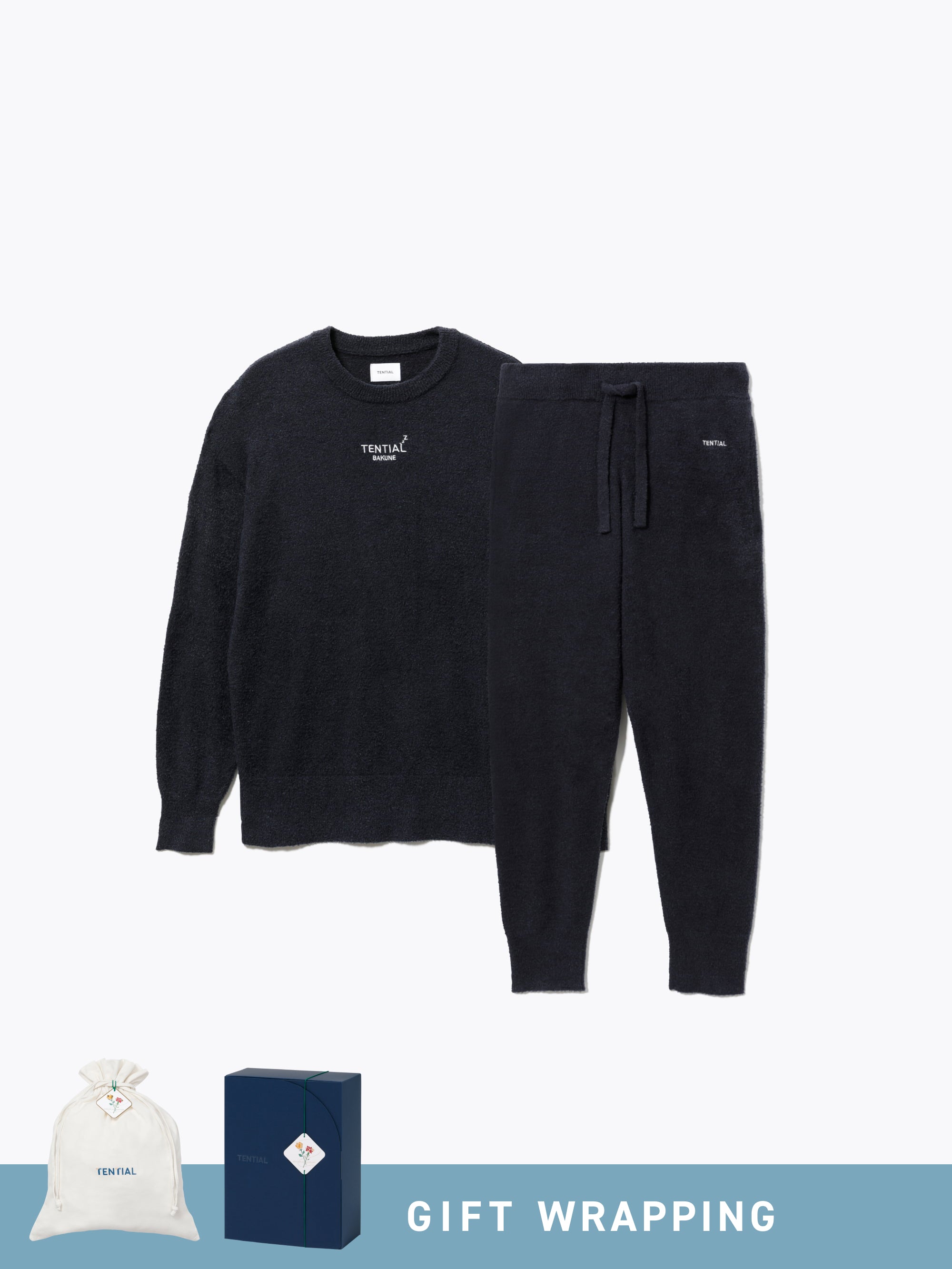 Gift Set - BAKUNE Soft Knit Long Setup - TENTIAL