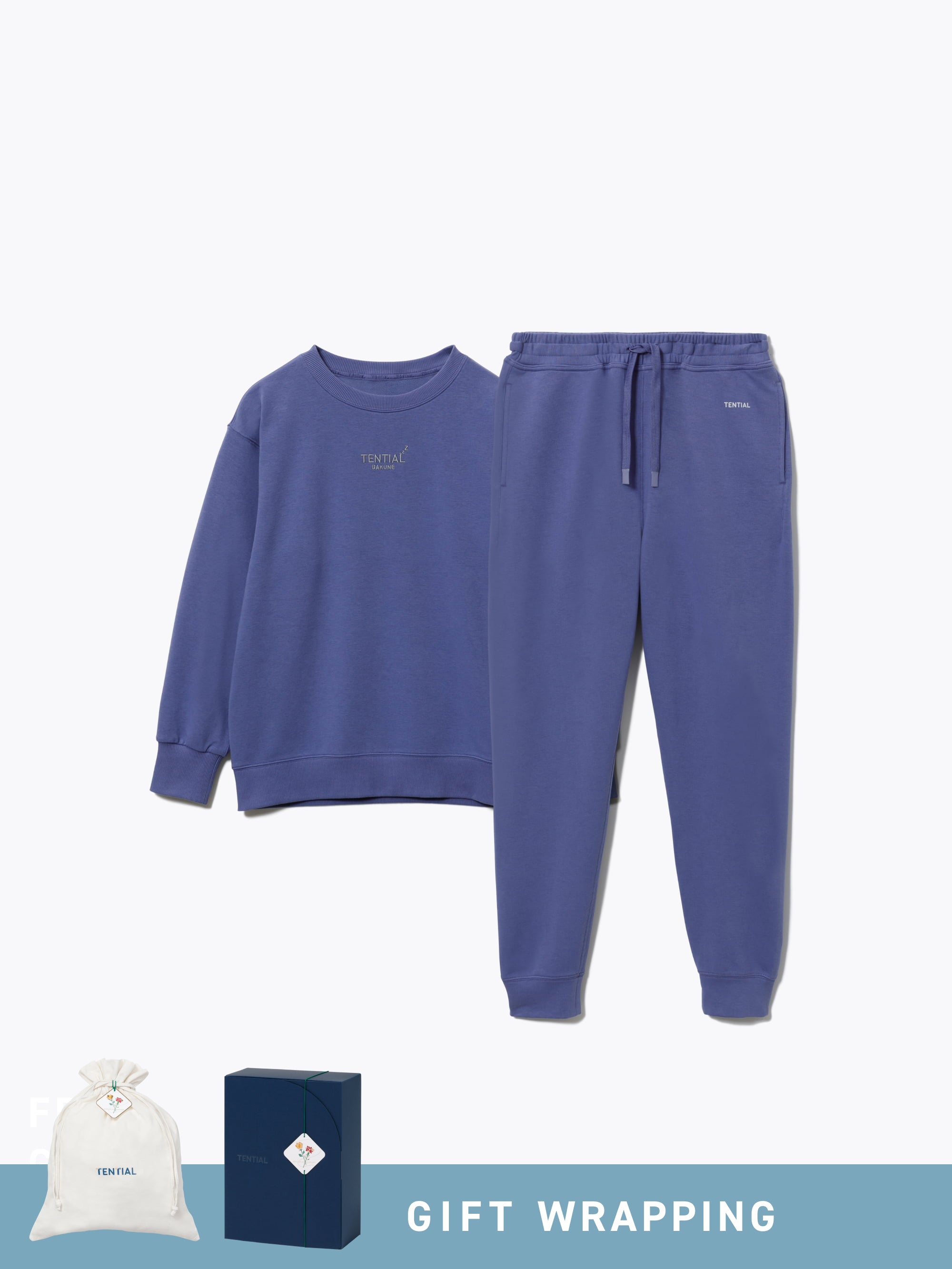 Gift Set - BAKUNE Sweat Women's Long Setup - TENTIAL
