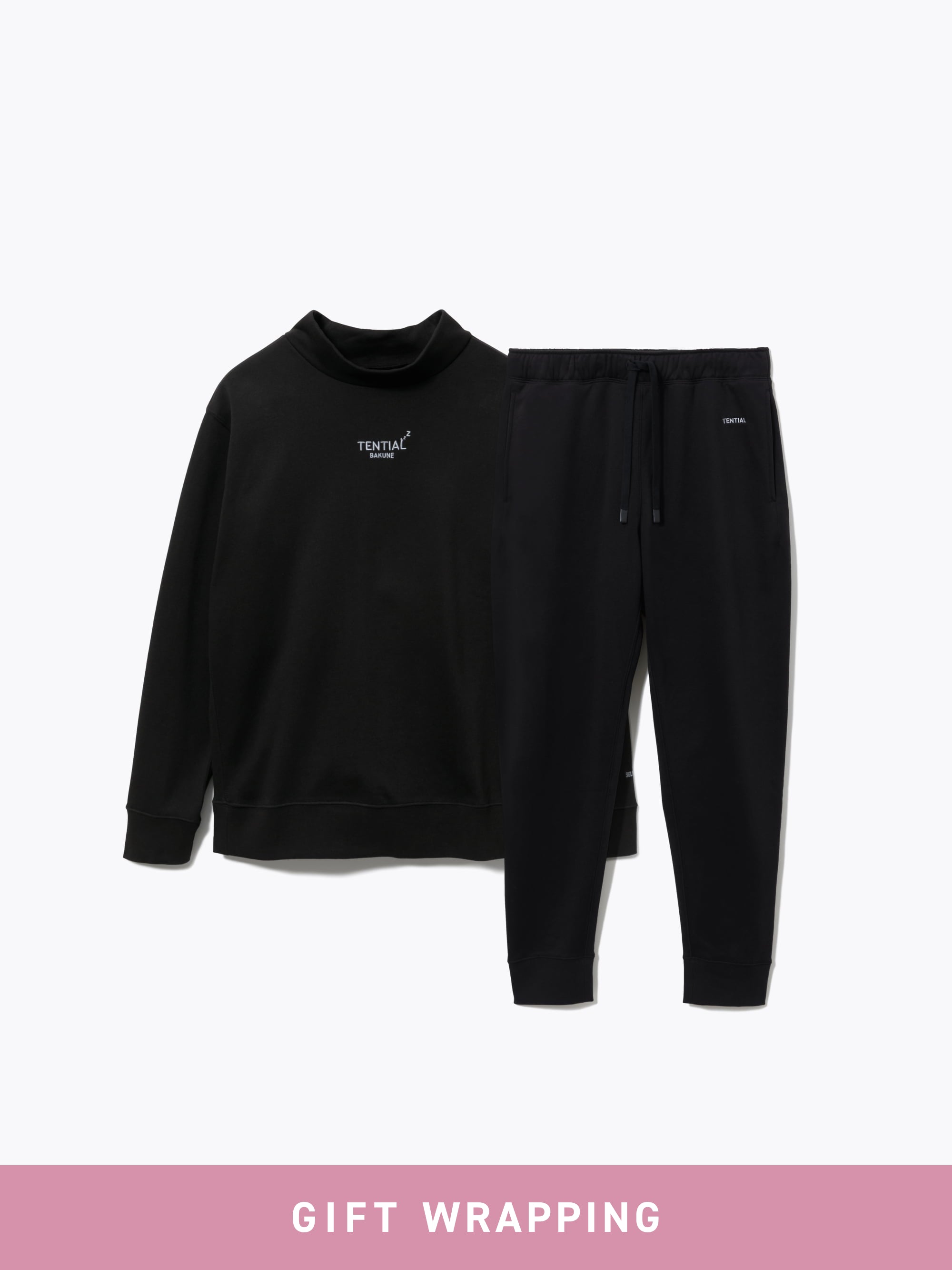 Gift Set - BAKUNE Warm Long Setup (Mock Neck) - TENTIAL