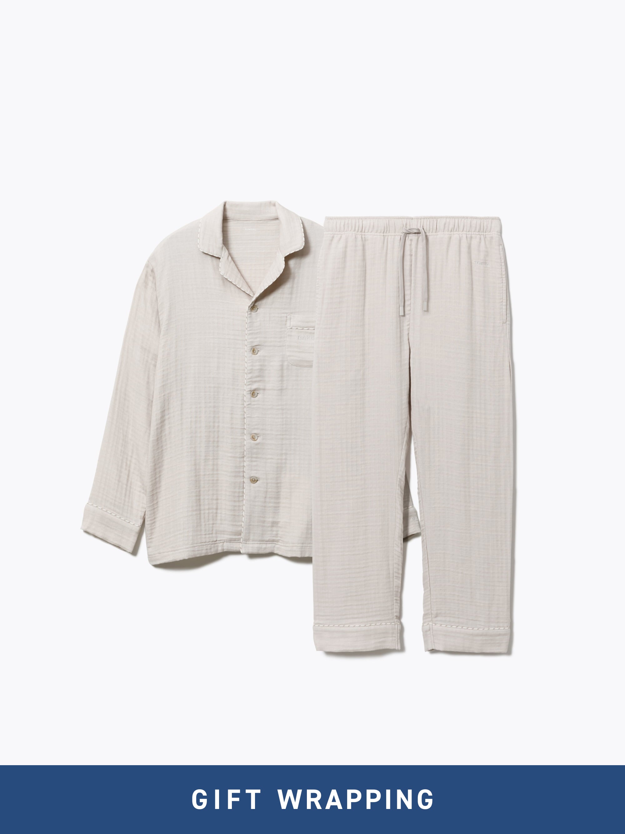 Gift Set - BAKUNE Pajamas Gauze Long Setup