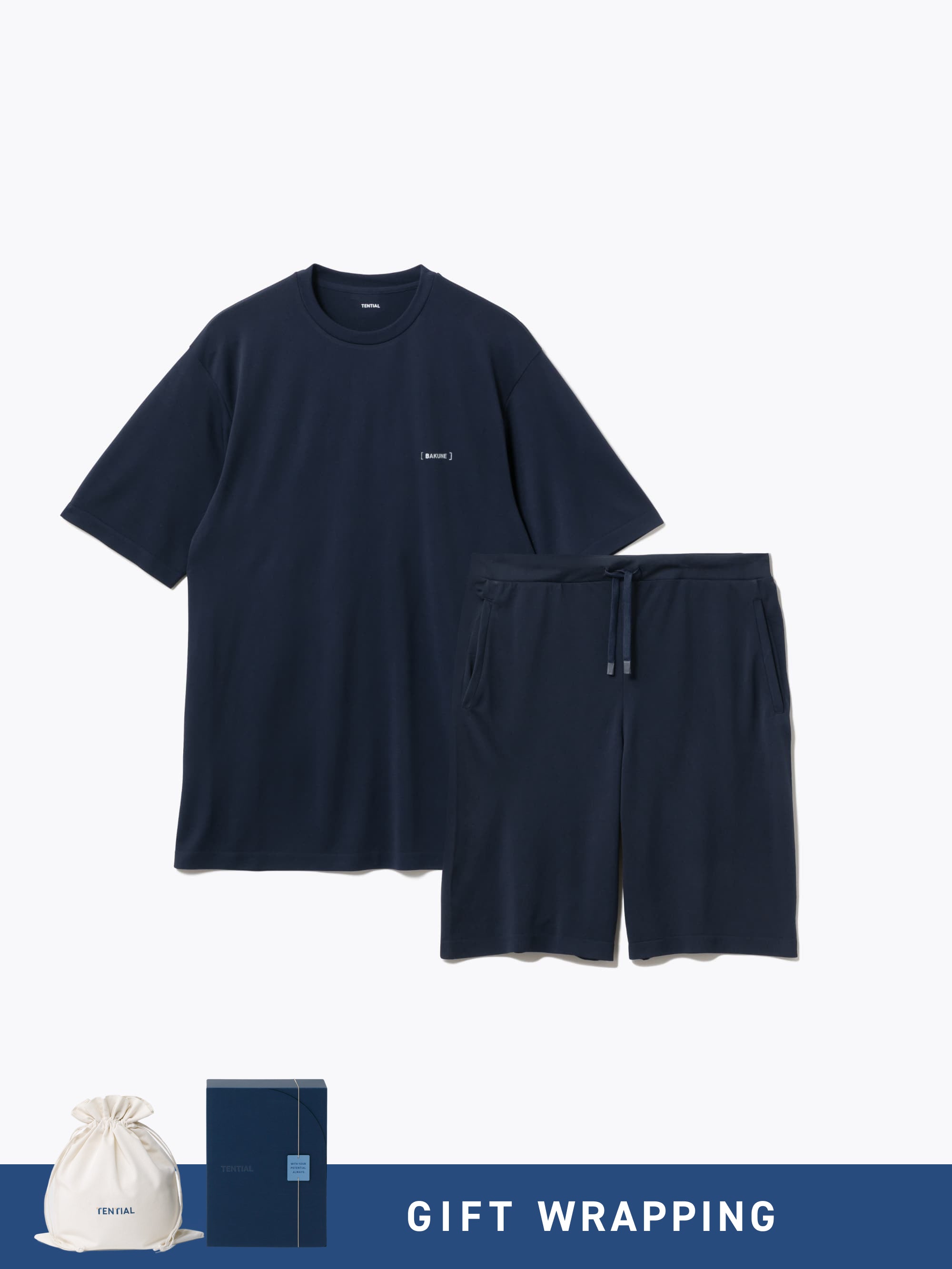 Gift Set - BAKUNE 3D Dry Men's Short Setup - TENTIAL