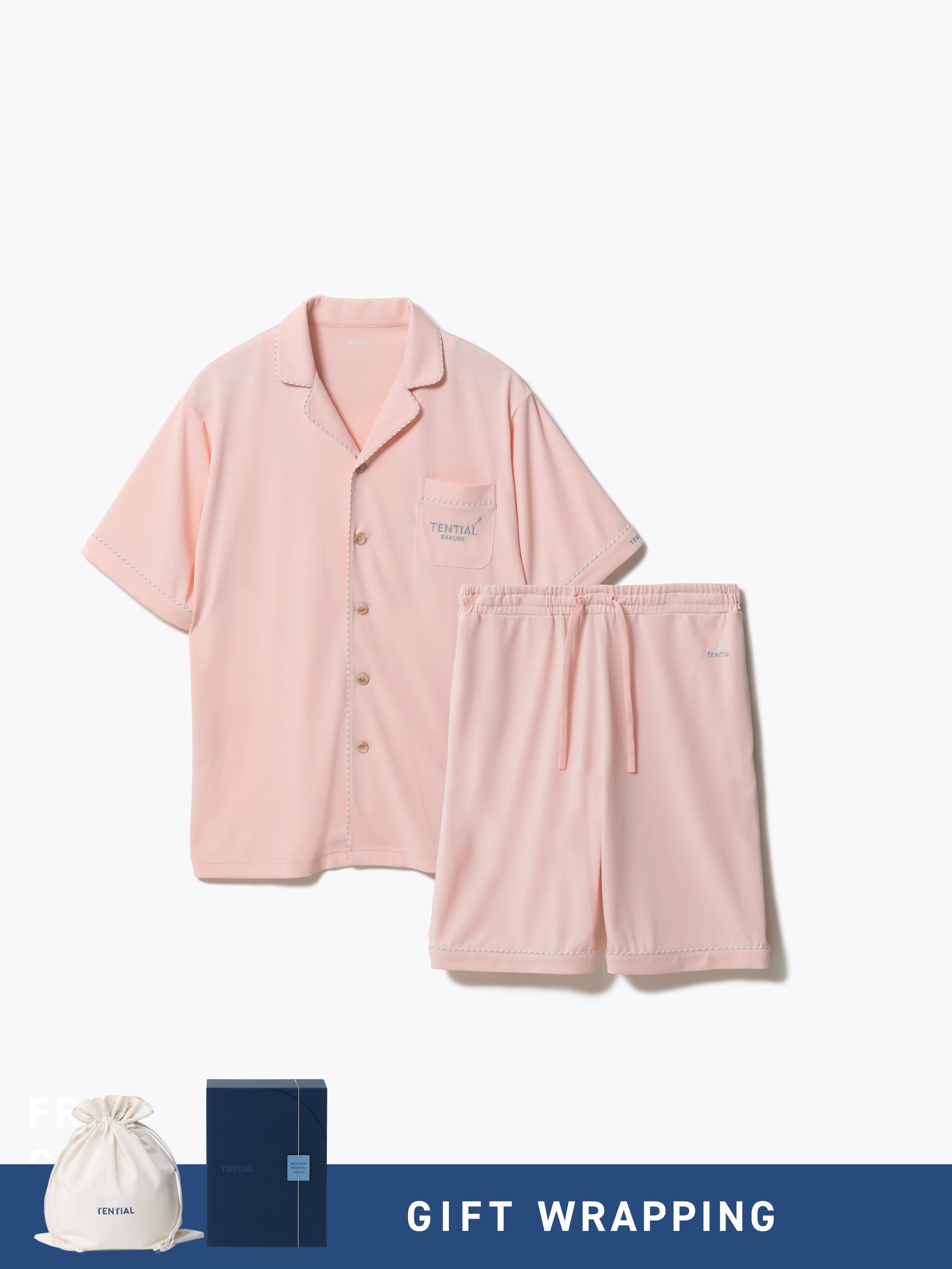 Gift Set - BAKUNE Pajamas Dry Short Setup - TENTIAL