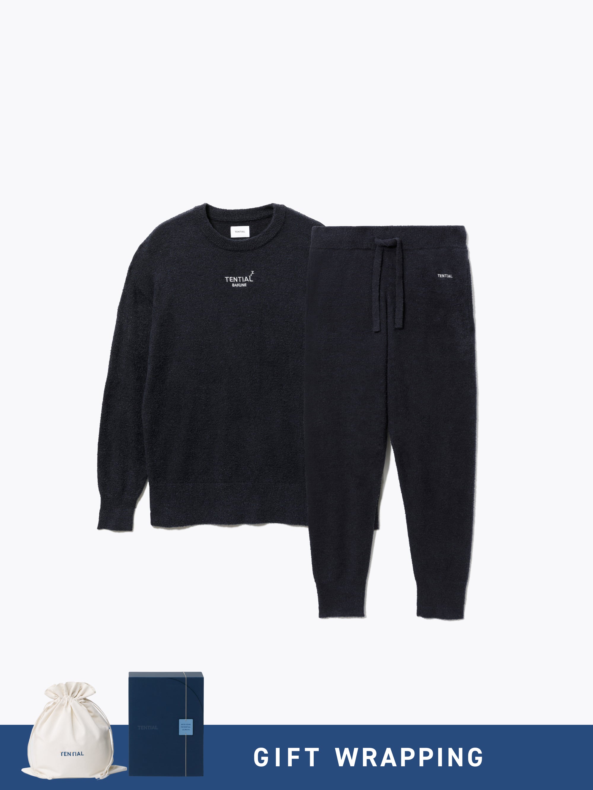 Gift Set - BAKUNE Soft Knit Long Setup - TENTIAL