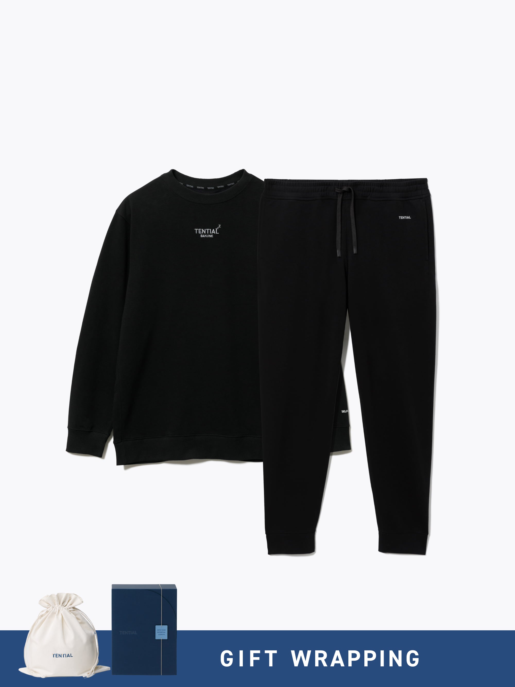 Gift Set - BAKUNE Sweat Men's Long Setup - TENTIAL