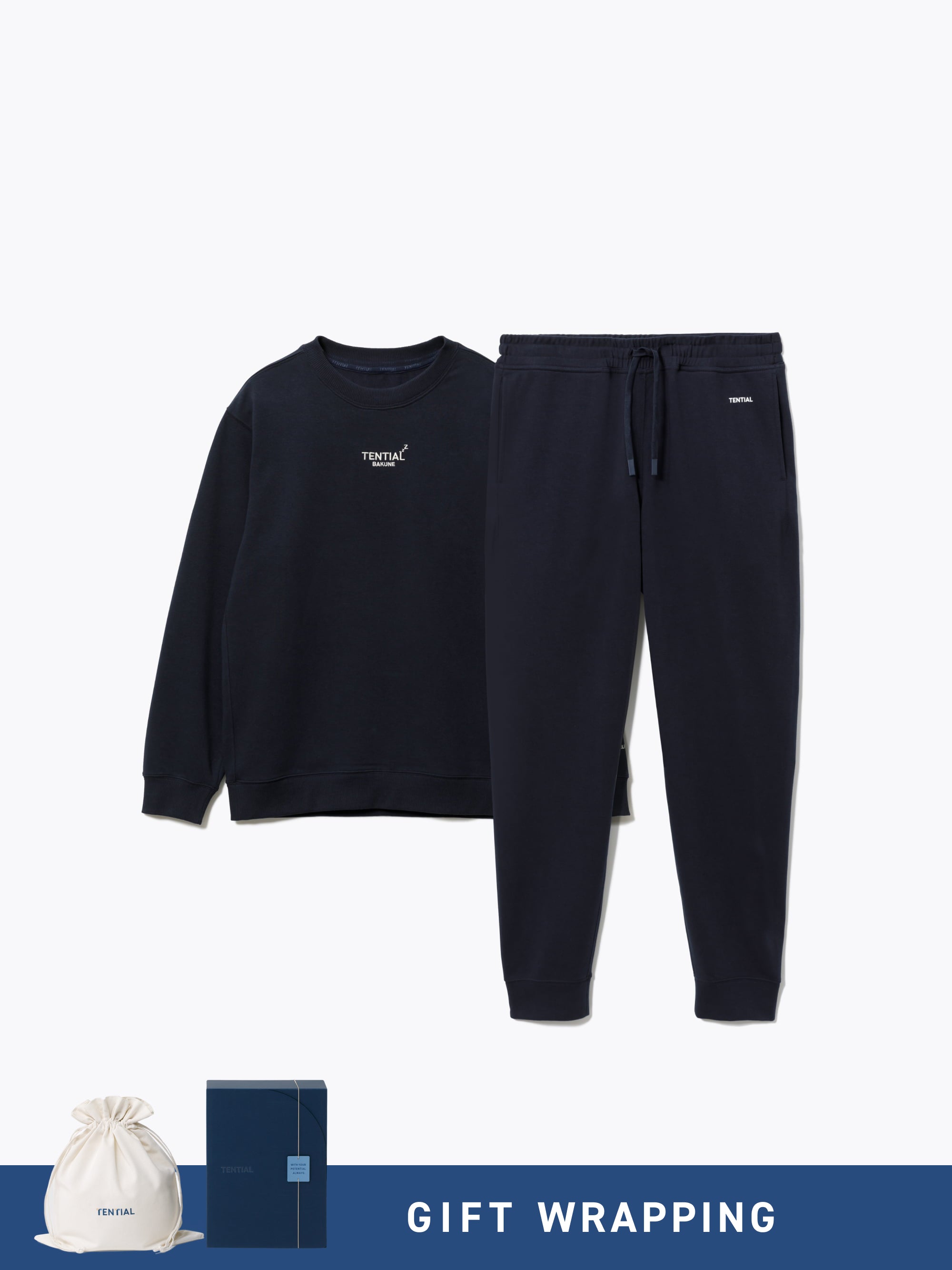 Gift Set - BAKUNE Sweat Women's Long Setup - TENTIAL