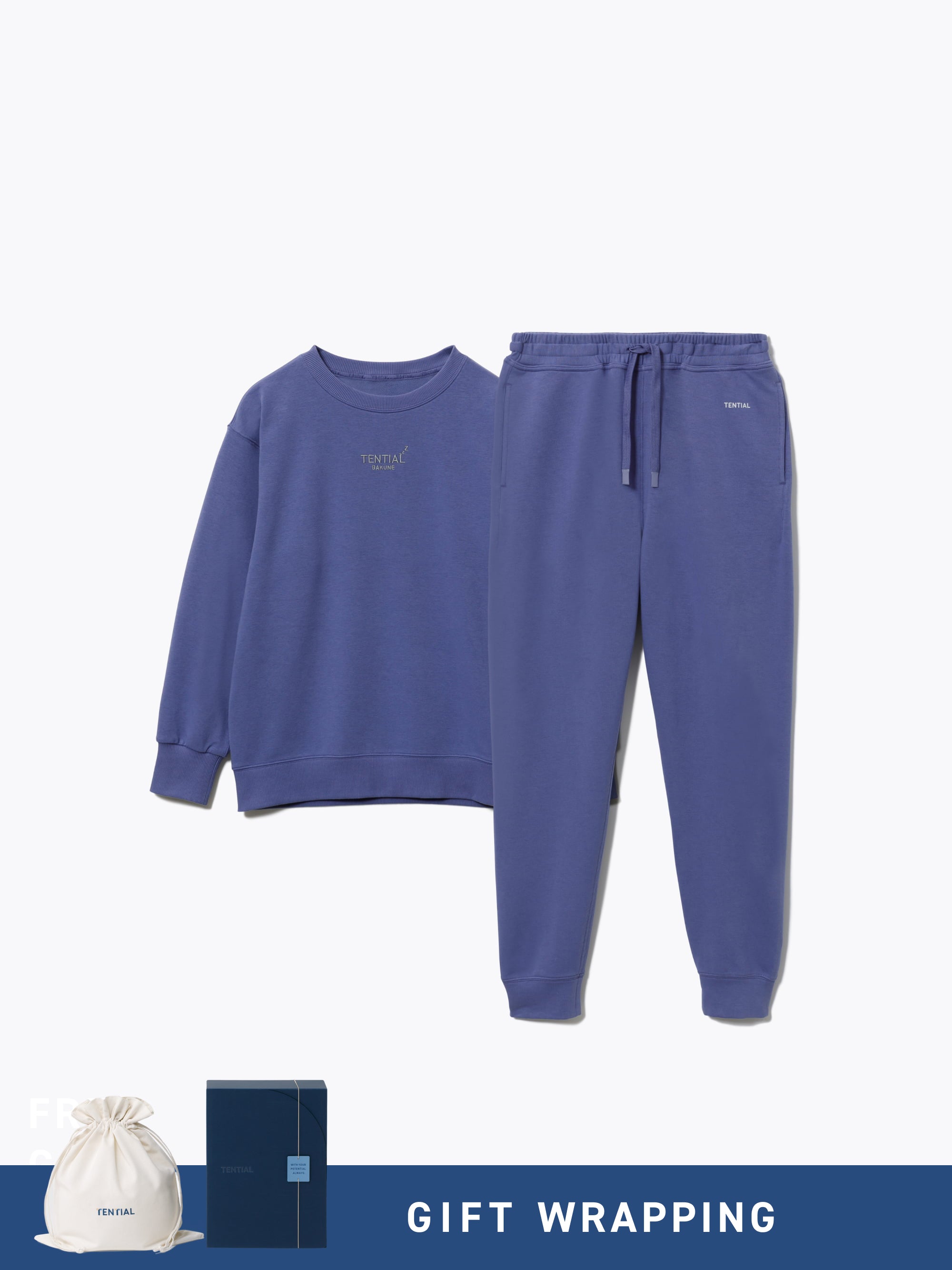 Gift Set - BAKUNE Sweat Women's Long Setup - TENTIAL
