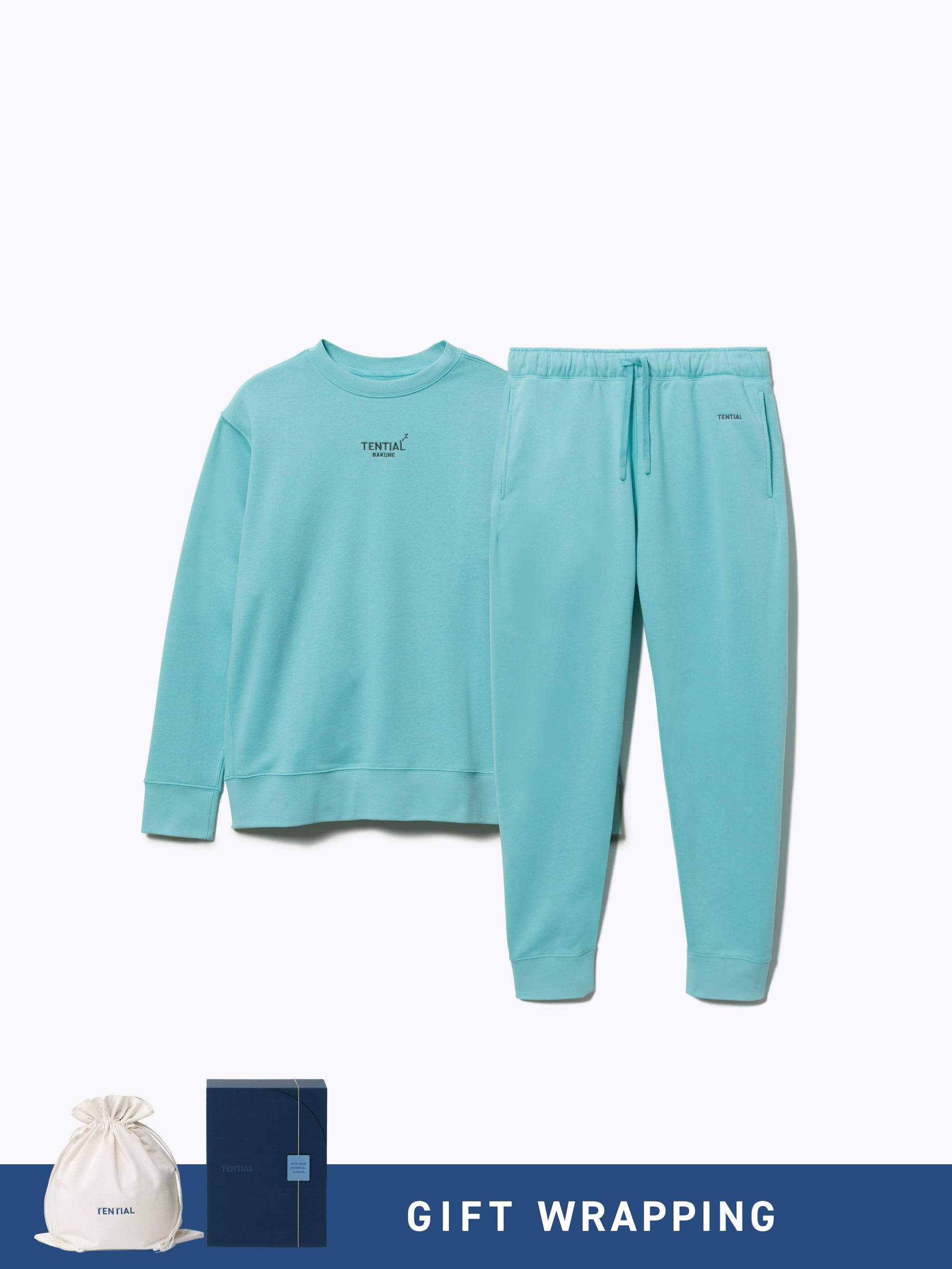 Gift Set - BAKUNE Warm Long Setup (Crew Neck) - TENTIAL