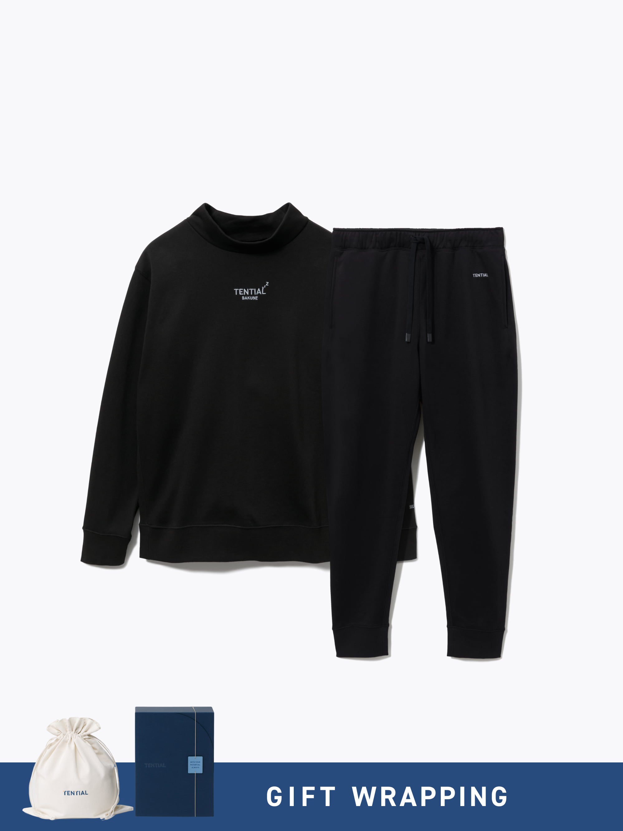 Gift Set - BAKUNE Warm Long Setup (Mock Neck) - TENTIAL