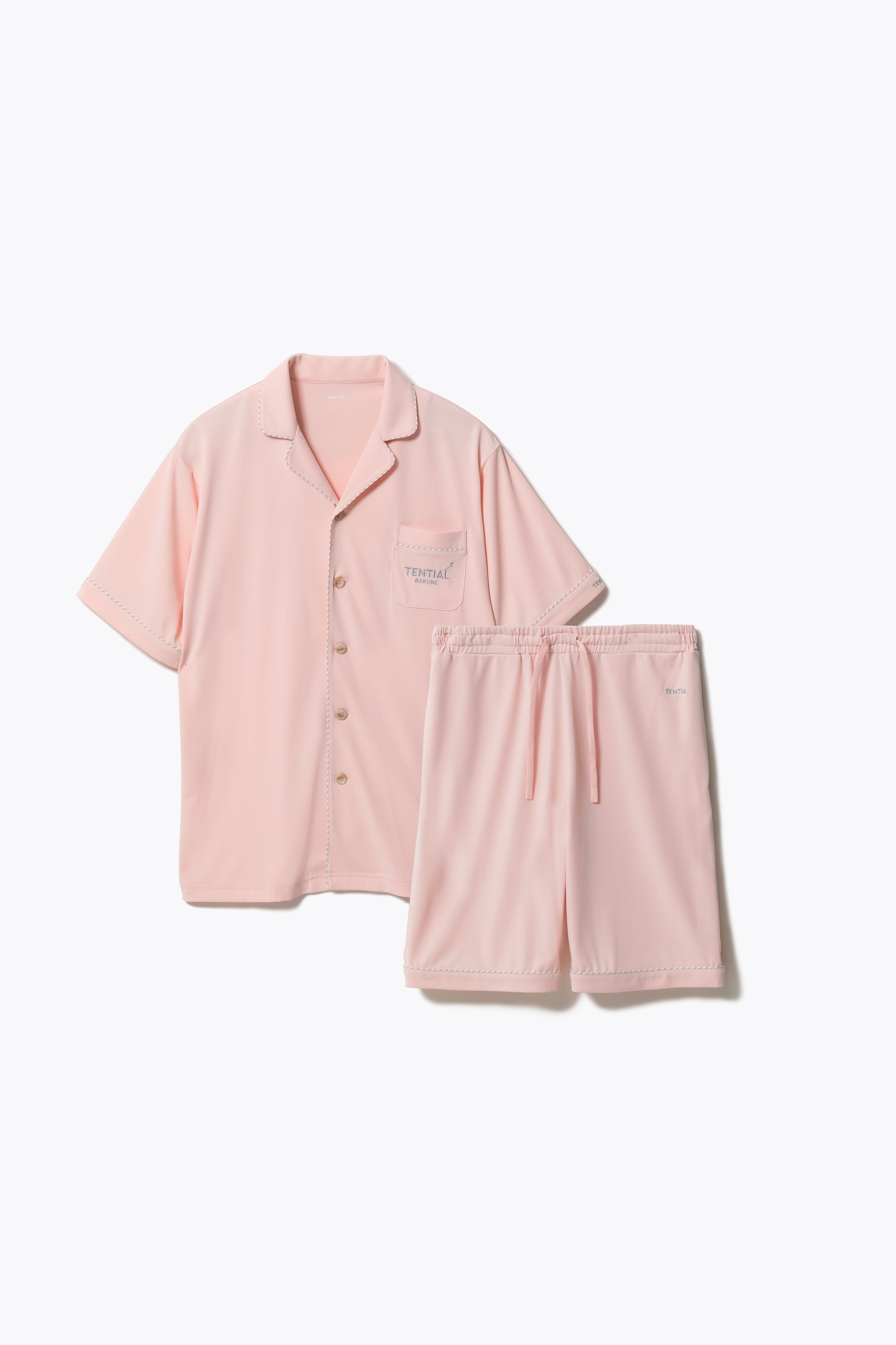 BAKUNE Pajamas Dry Short Sleeve Shirt / Short Pants