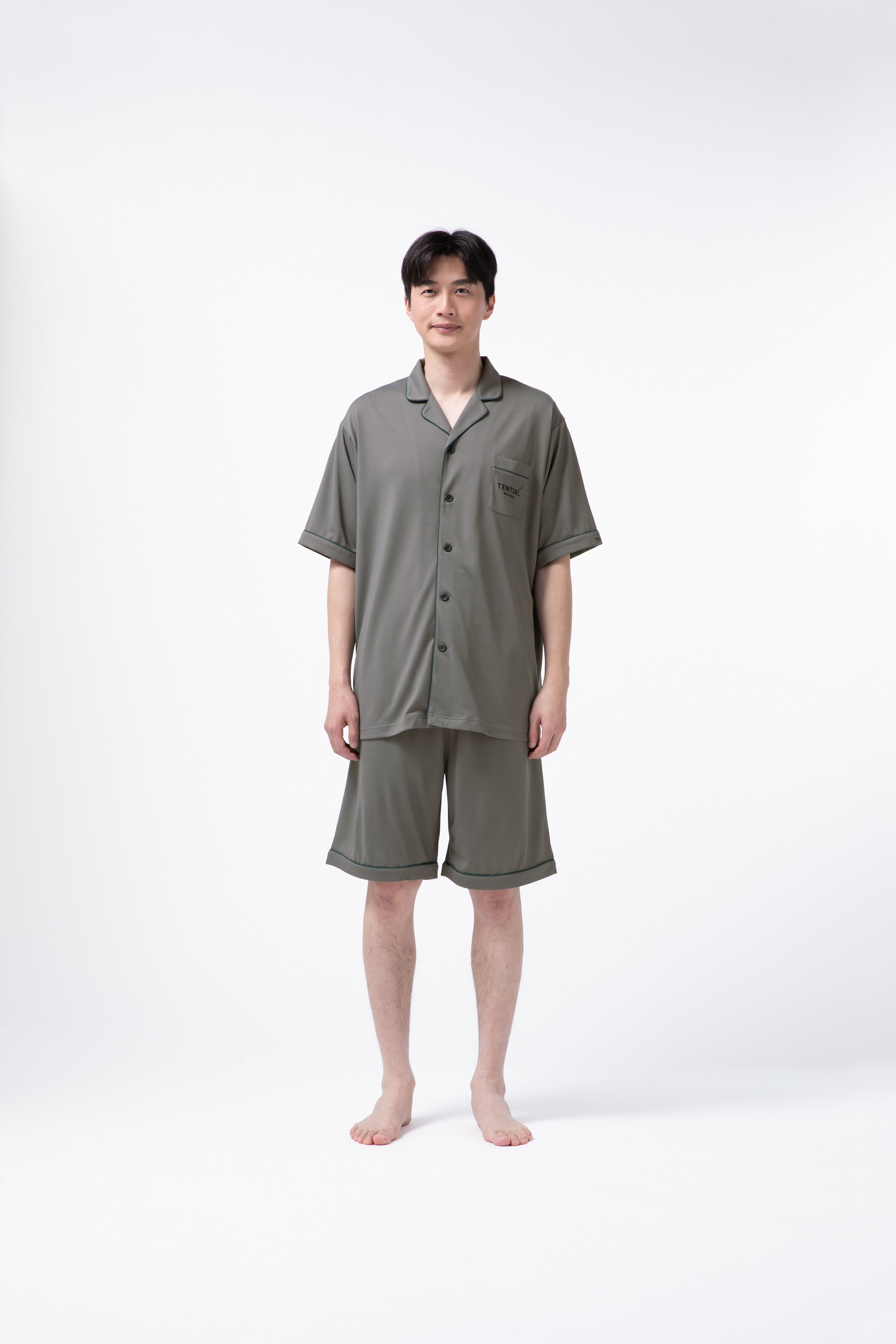 BAKUNE Pajamas Dry Short Sleeve Shirt / Short Pants