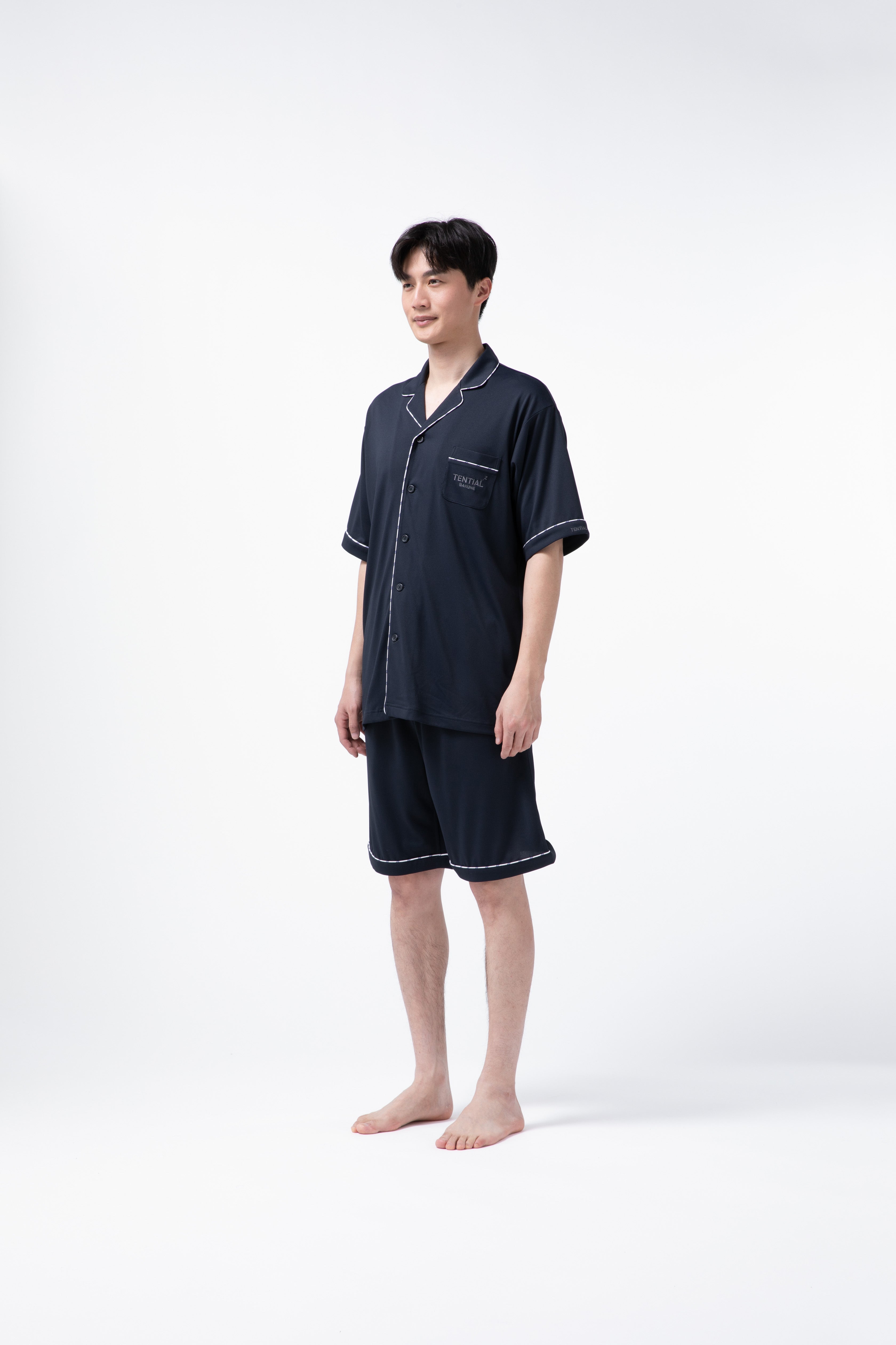 BAKUNE Pajamas Dry Short Sleeve Shirt / Short Pants