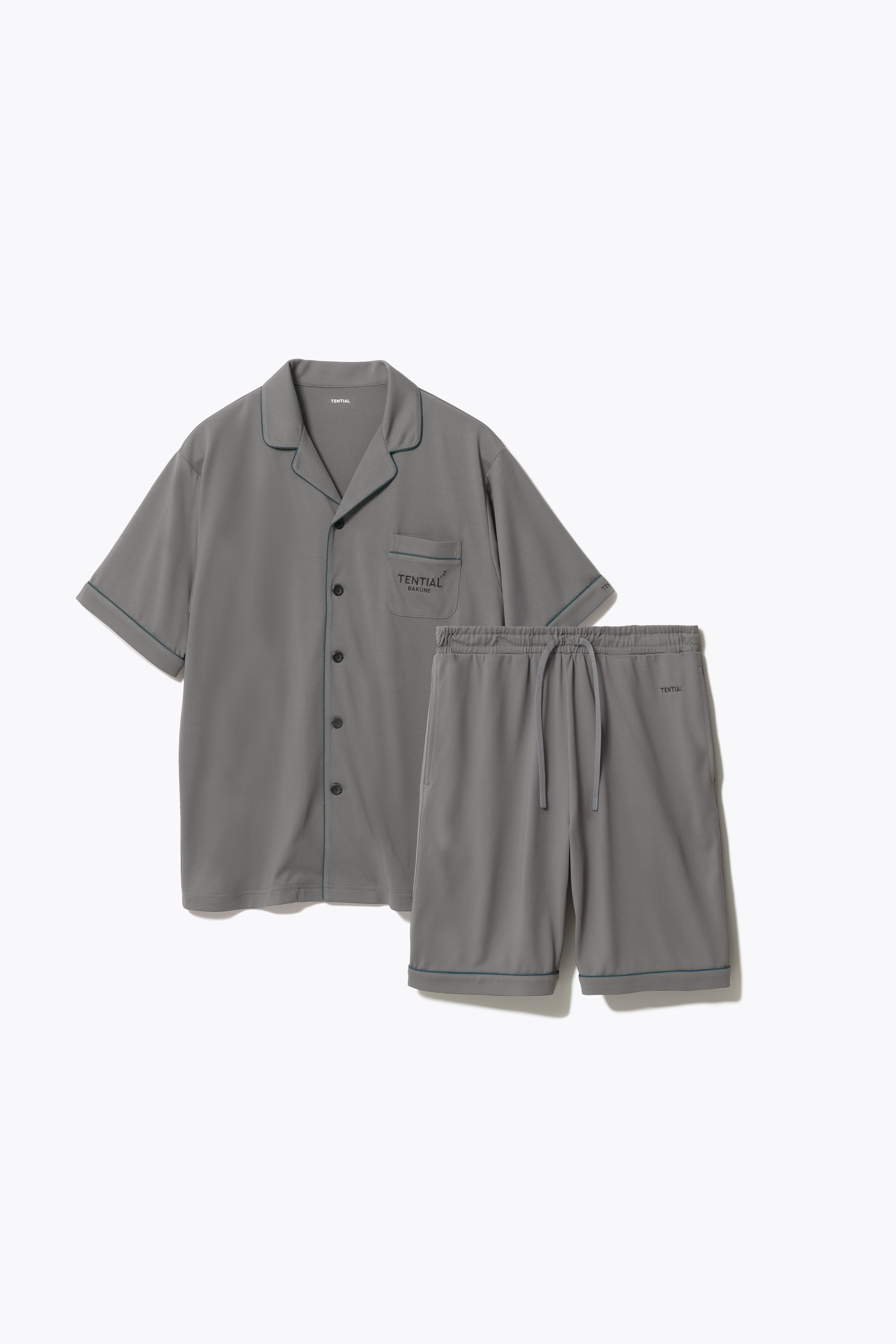 BAKUNE Pajamas Dry Short Sleeve Shirt / Short Pants