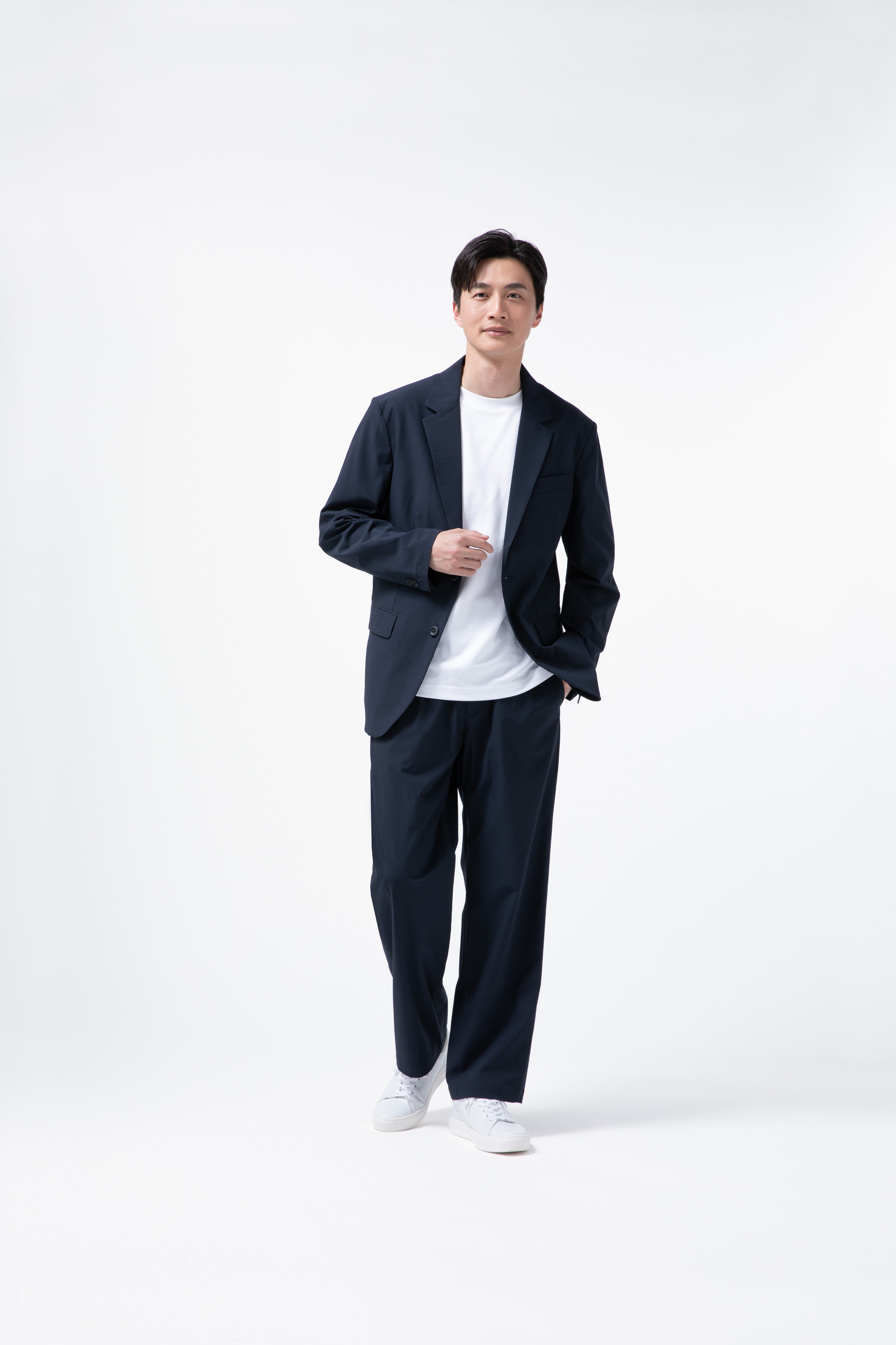 MIGARU Woven Tailored Jacket Packable / Long Pants Packable