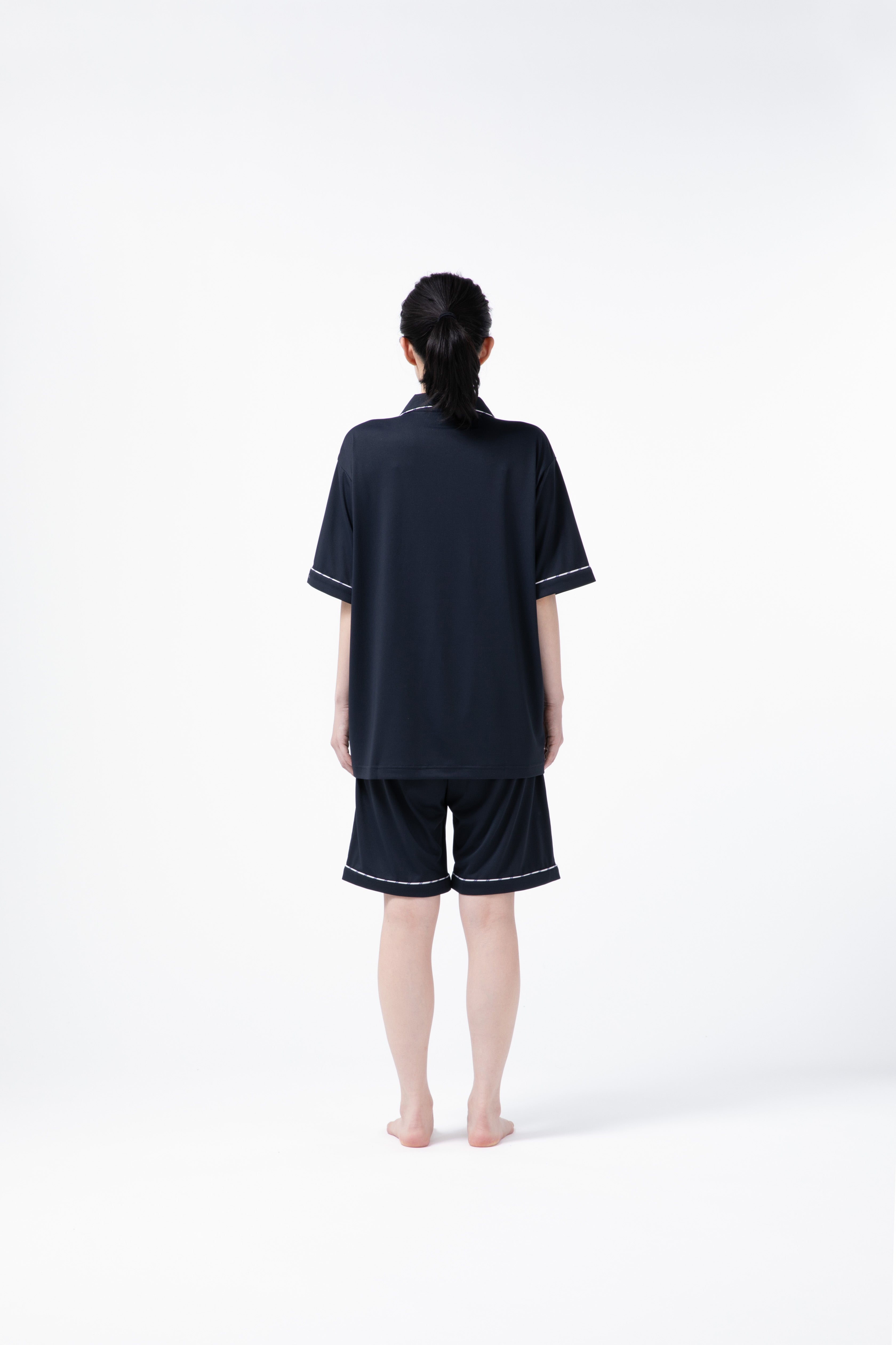 BAKUNE Pajamas Dry Short Sleeve Shirt / Short Pants