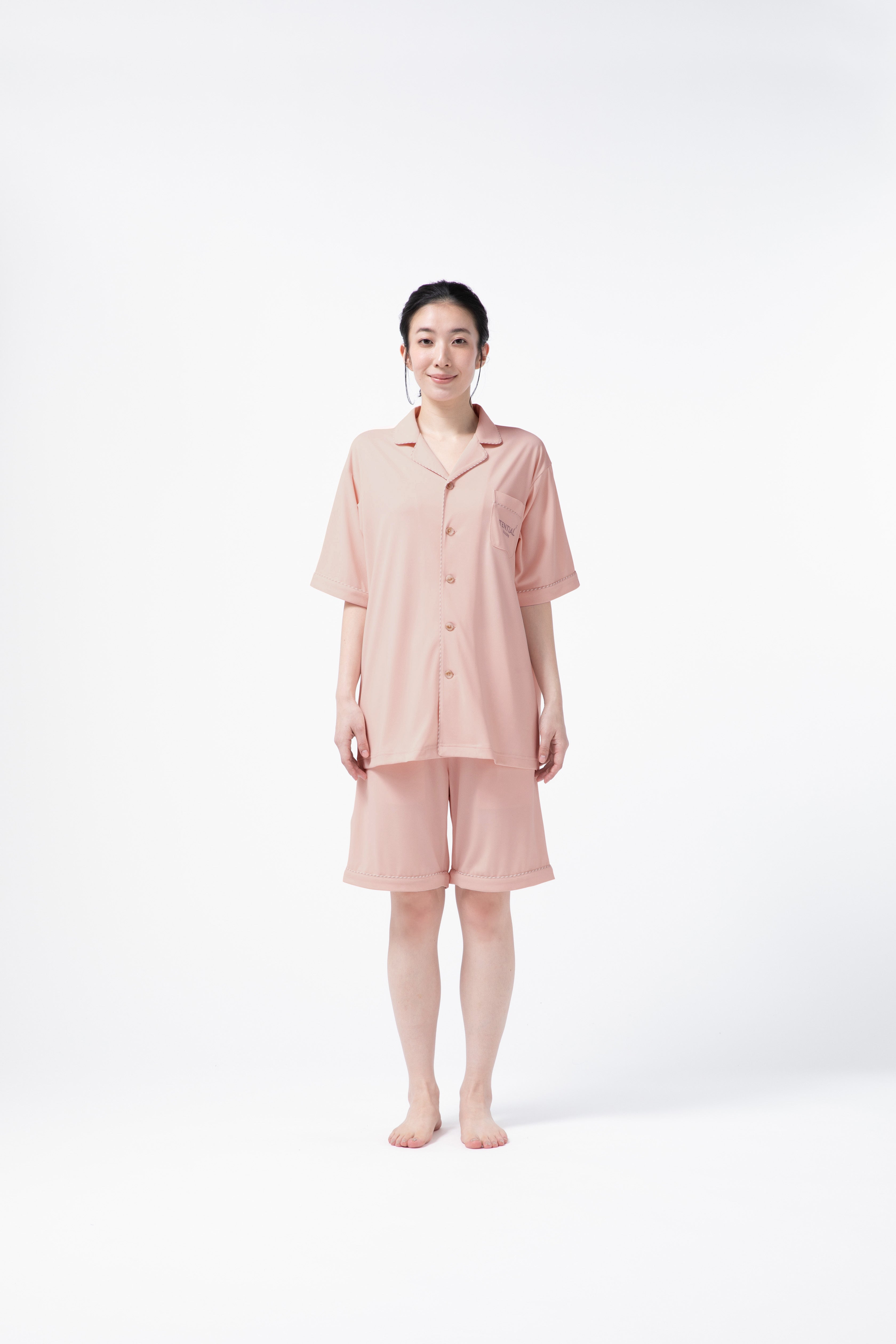 BAKUNE Pajamas Dry Short Sleeve Shirt / Short Pants