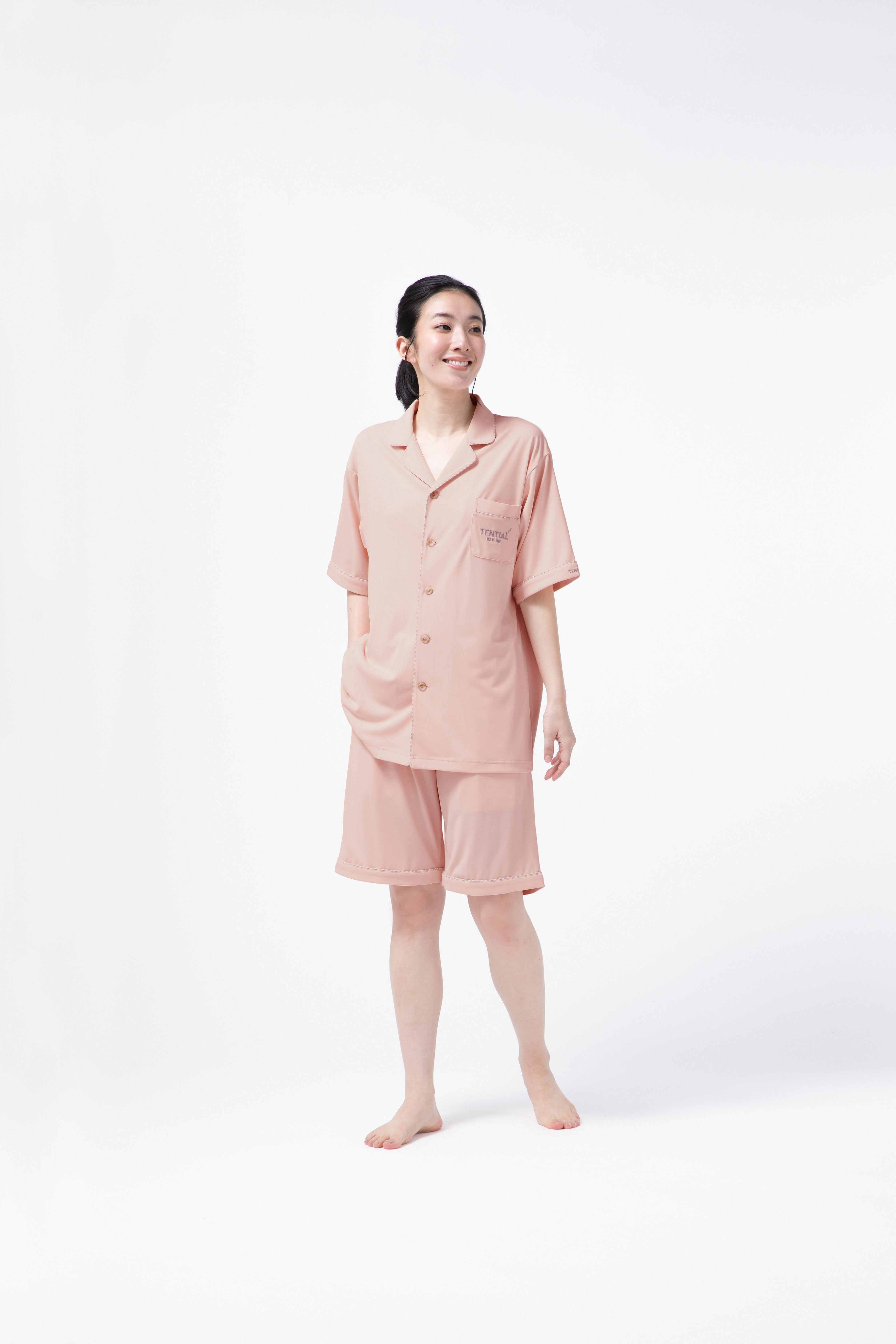 BAKUNE Pajamas Dry Short Sleeve Shirt / Short Pants