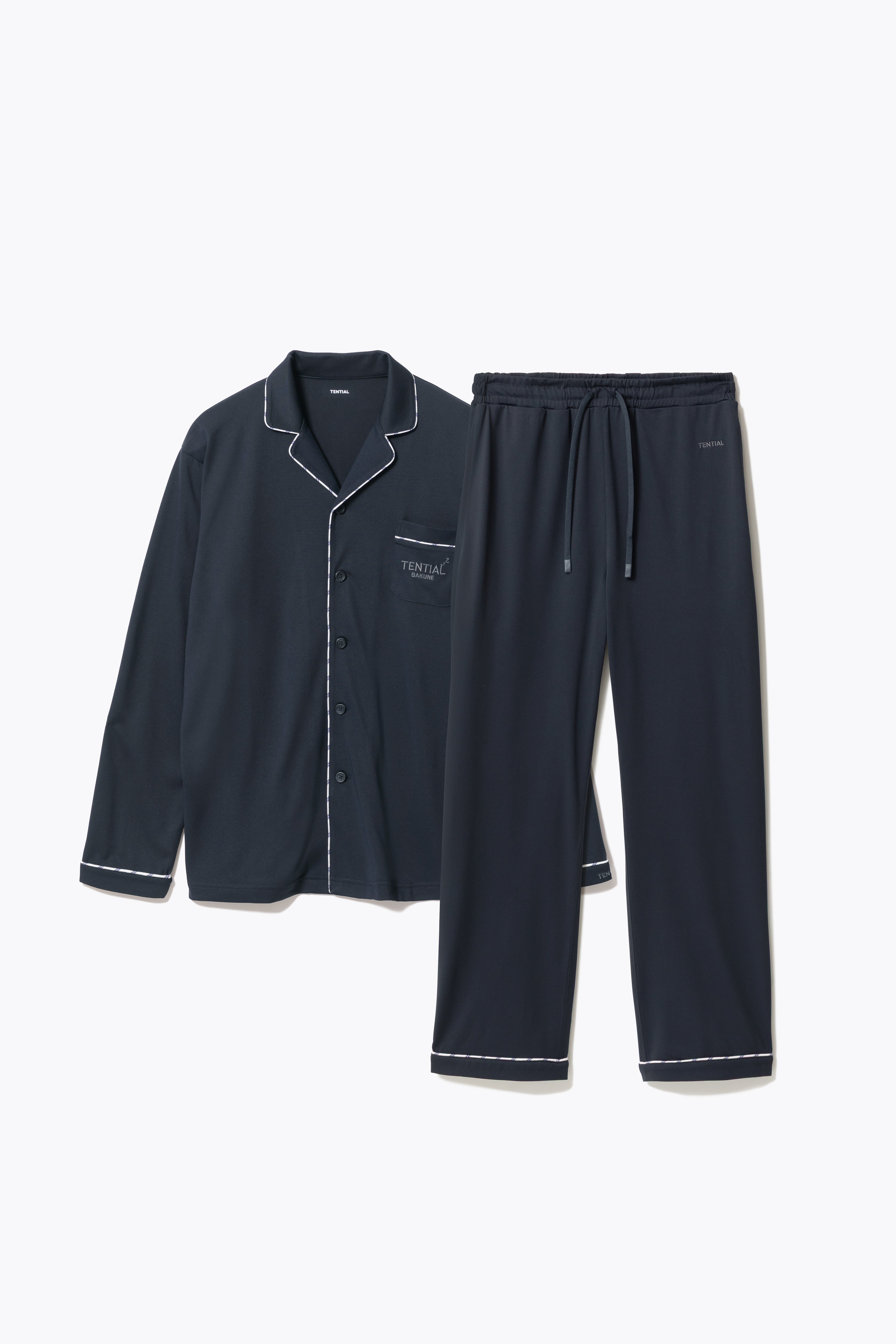 BAKUNE Pajamas Dry Long Sleeve Shirt / Long Pants