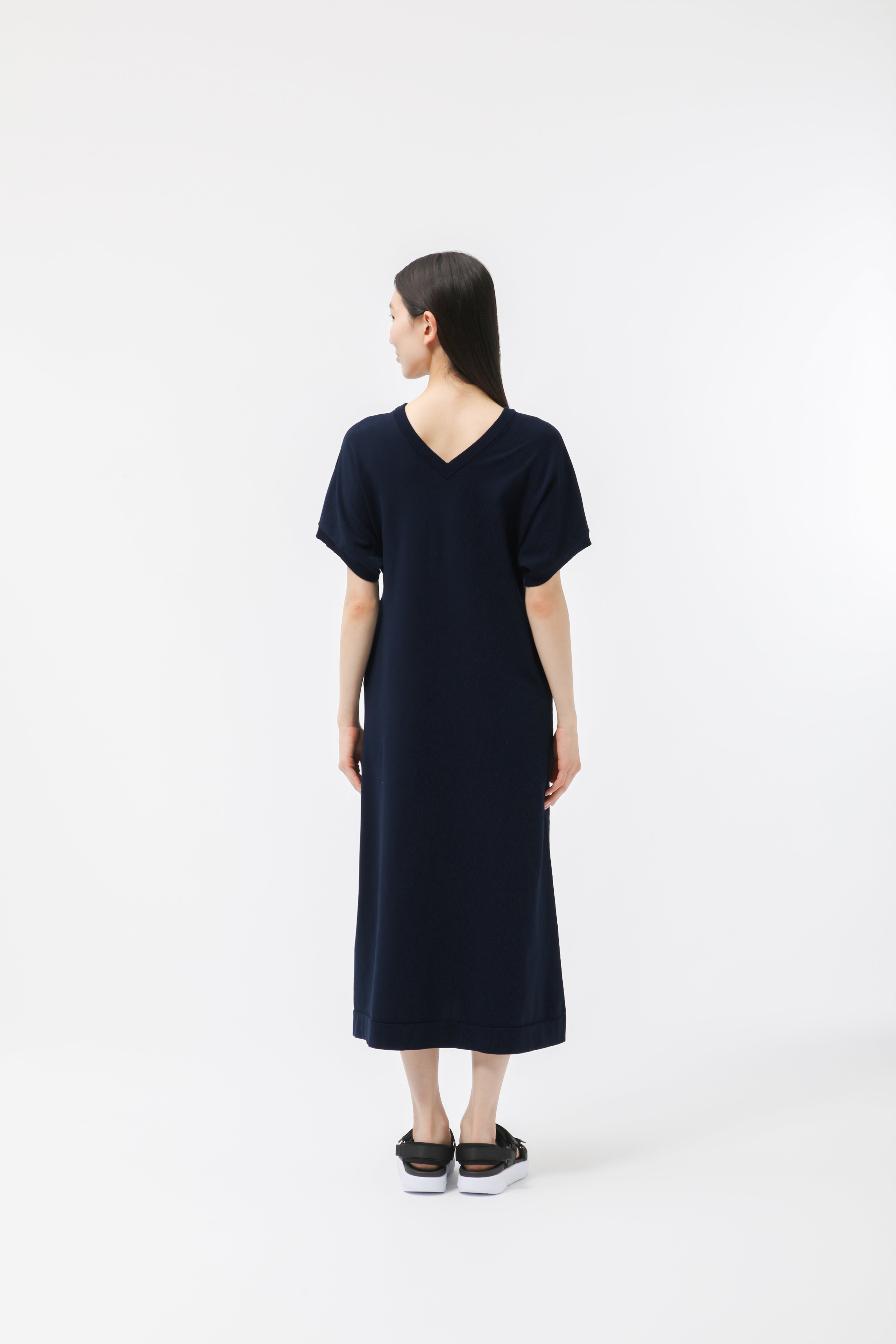 MIGARU Light Knit Women's Short Sleeve Tunic