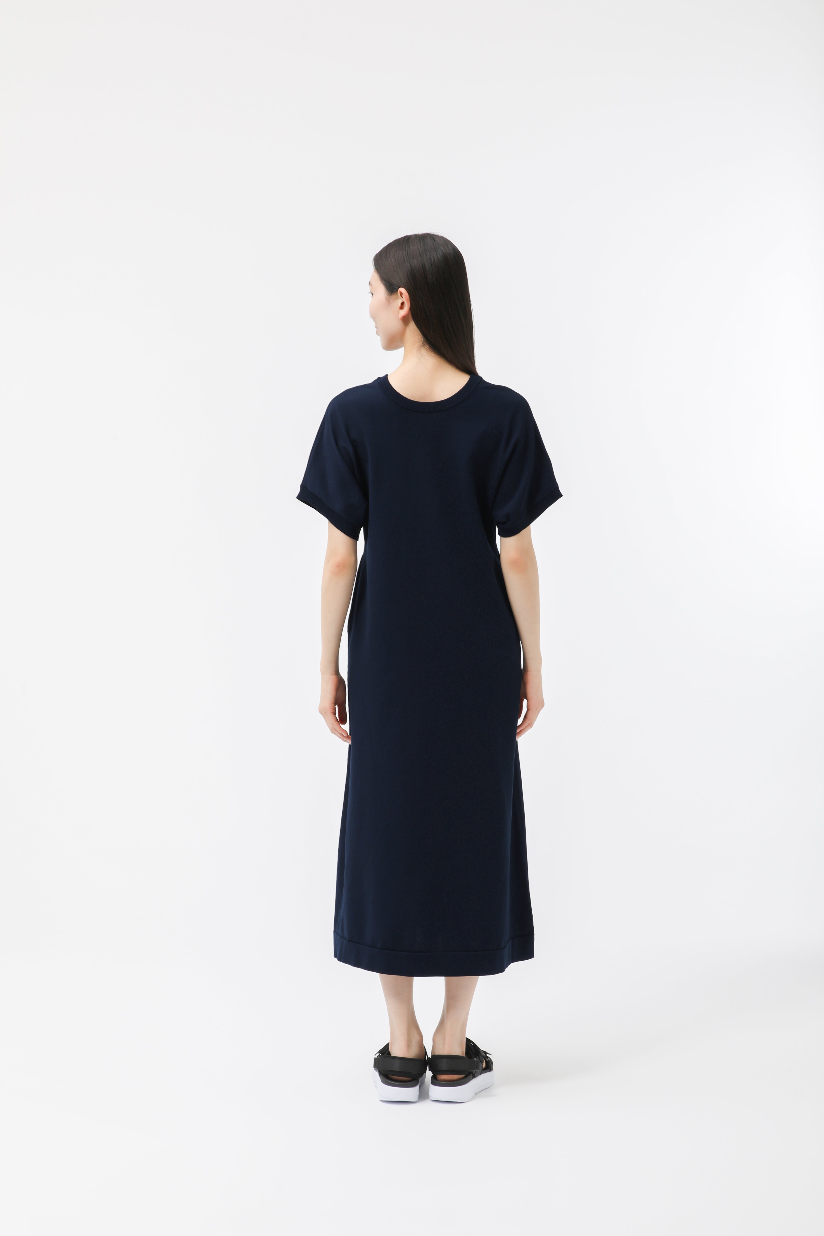 MIGARU Light Knit Women's Short Sleeve Tunic