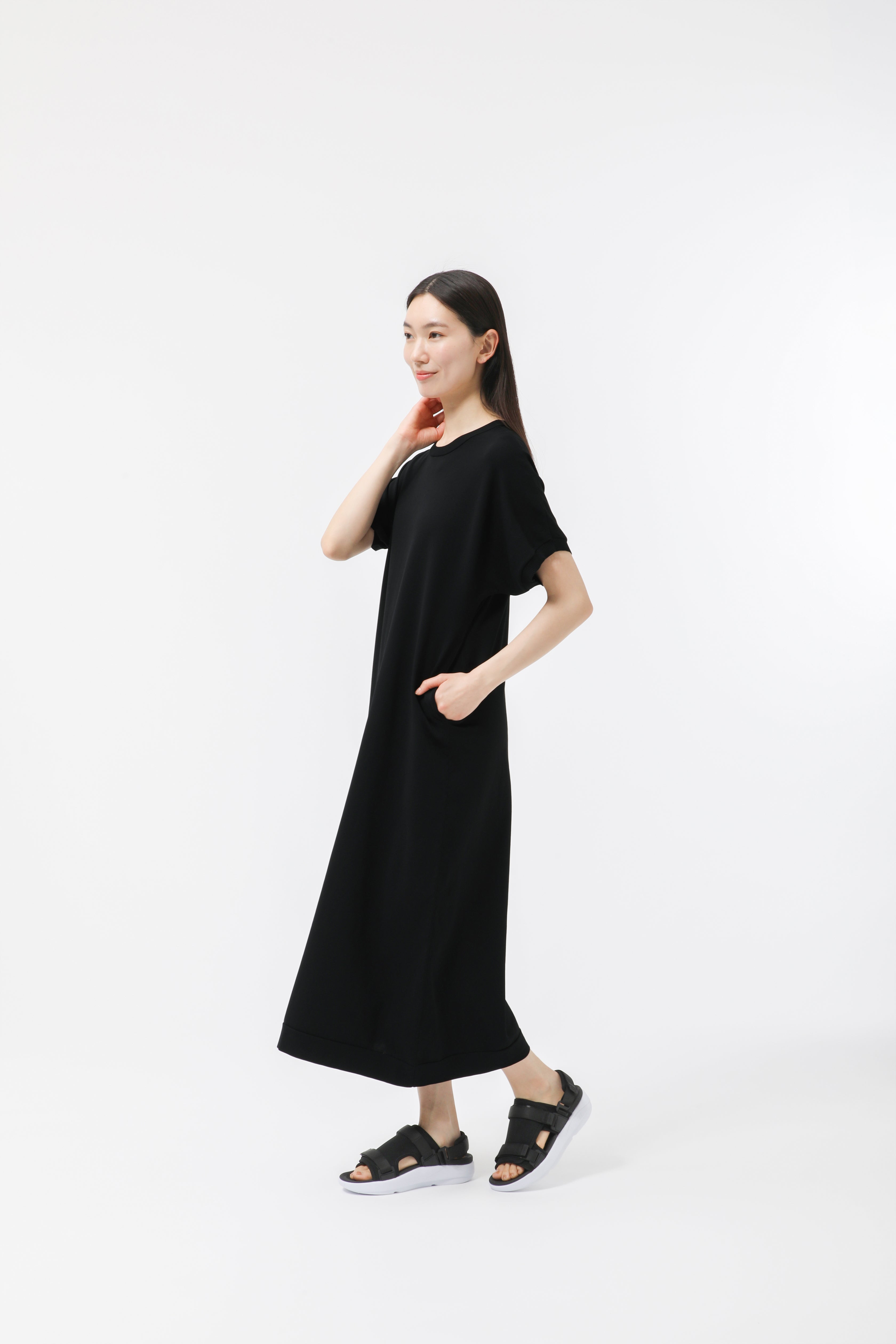 MIGARU Light Knit Women's Short Sleeve Tunic