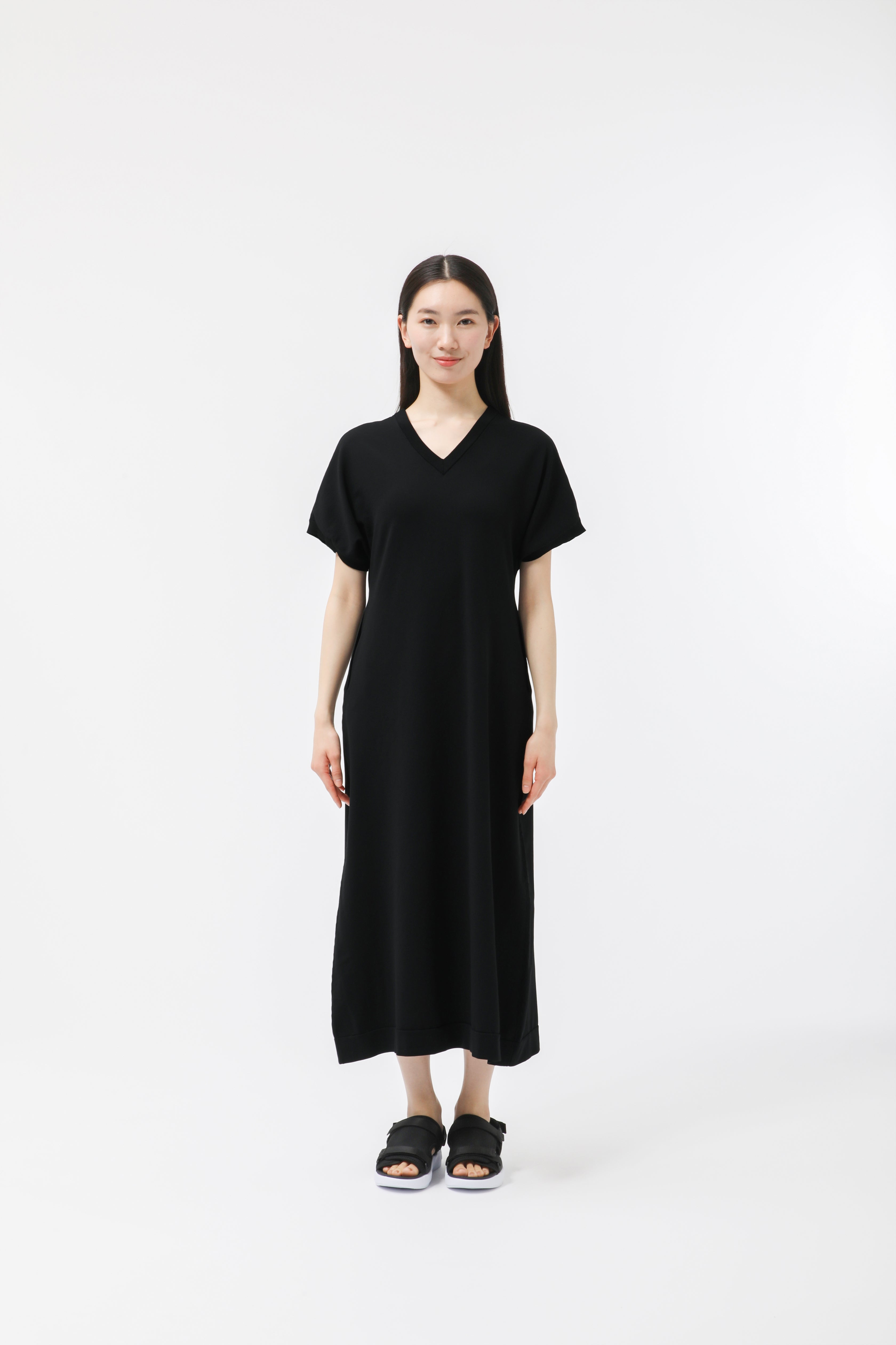 MIGARU Light Knit Women's Short Sleeve Tunic