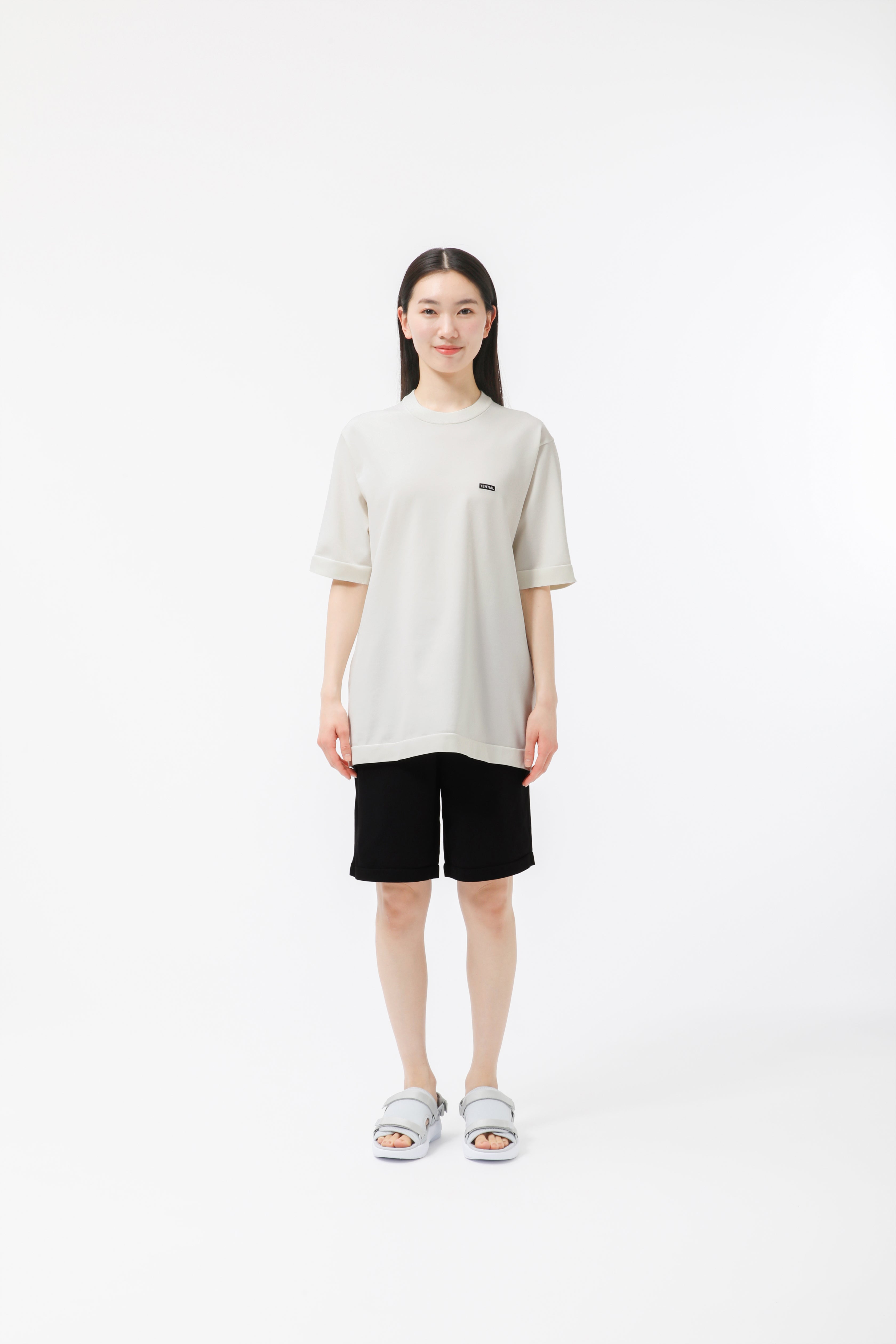 MIGARU Light Knit Short Sleeve T-Shirt / Short Pants