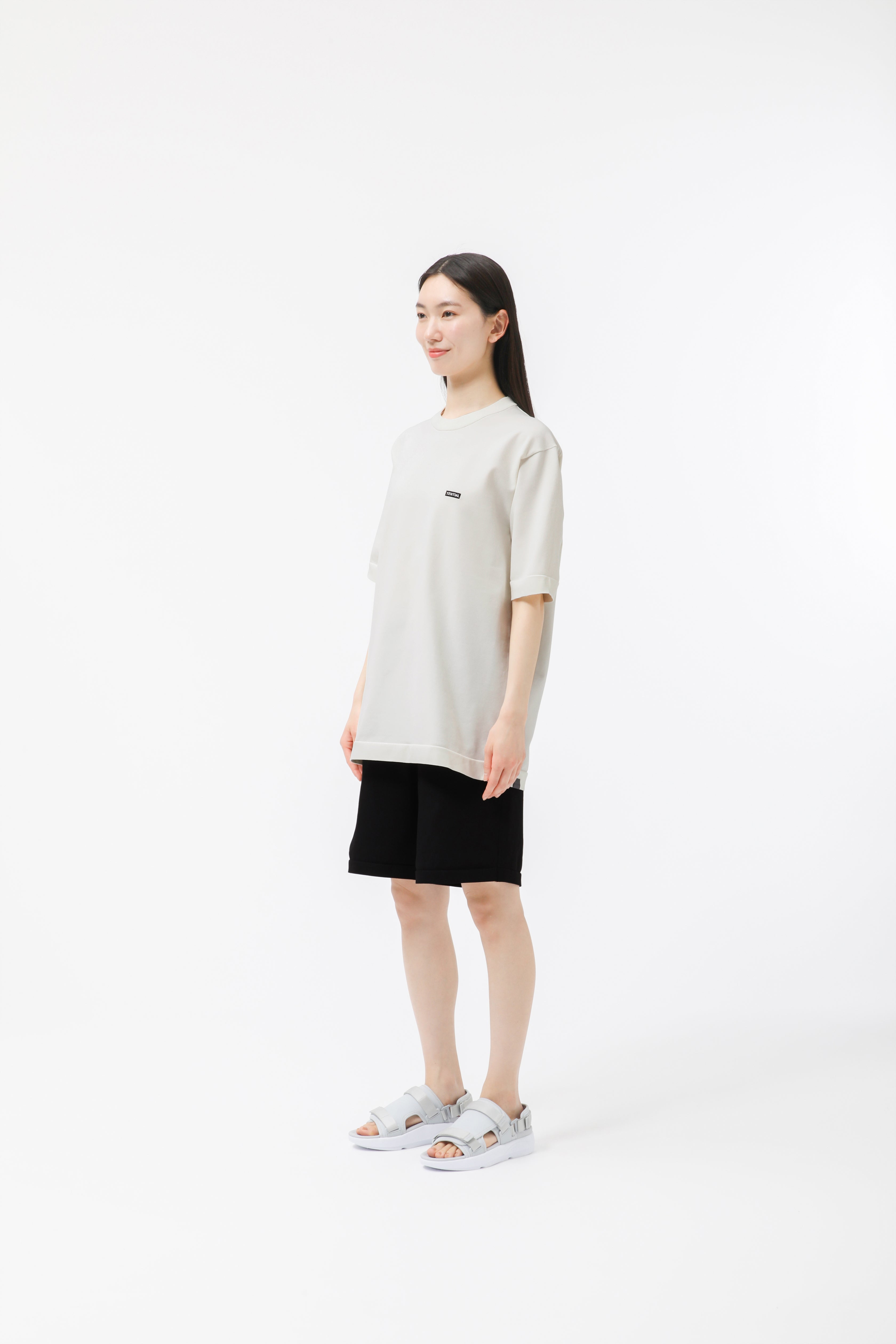 MIGARU Light Knit Short Sleeve T-Shirt / Short Pants