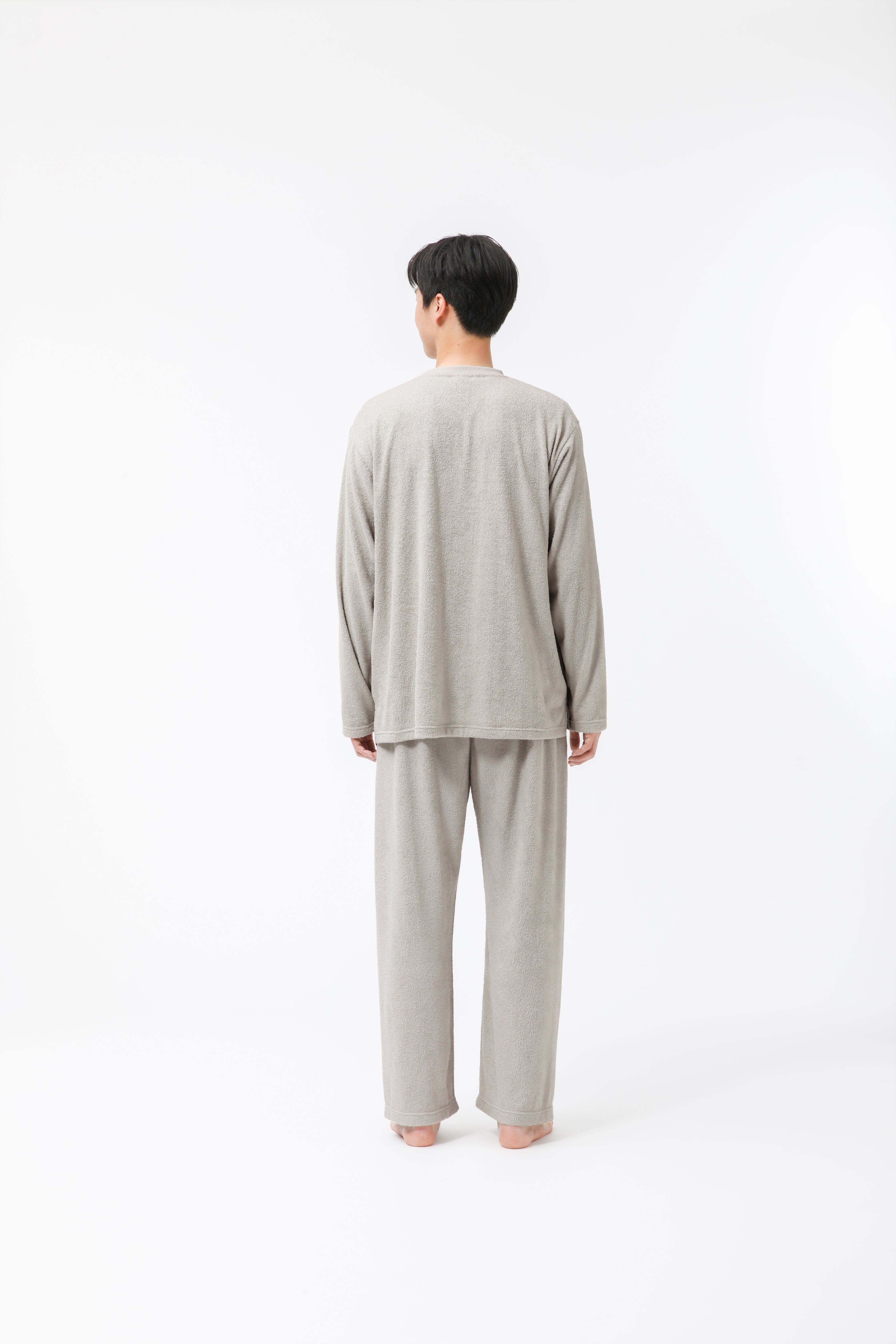 BAKUNE Pile Long Sleeve T-Shirt / Long Pants