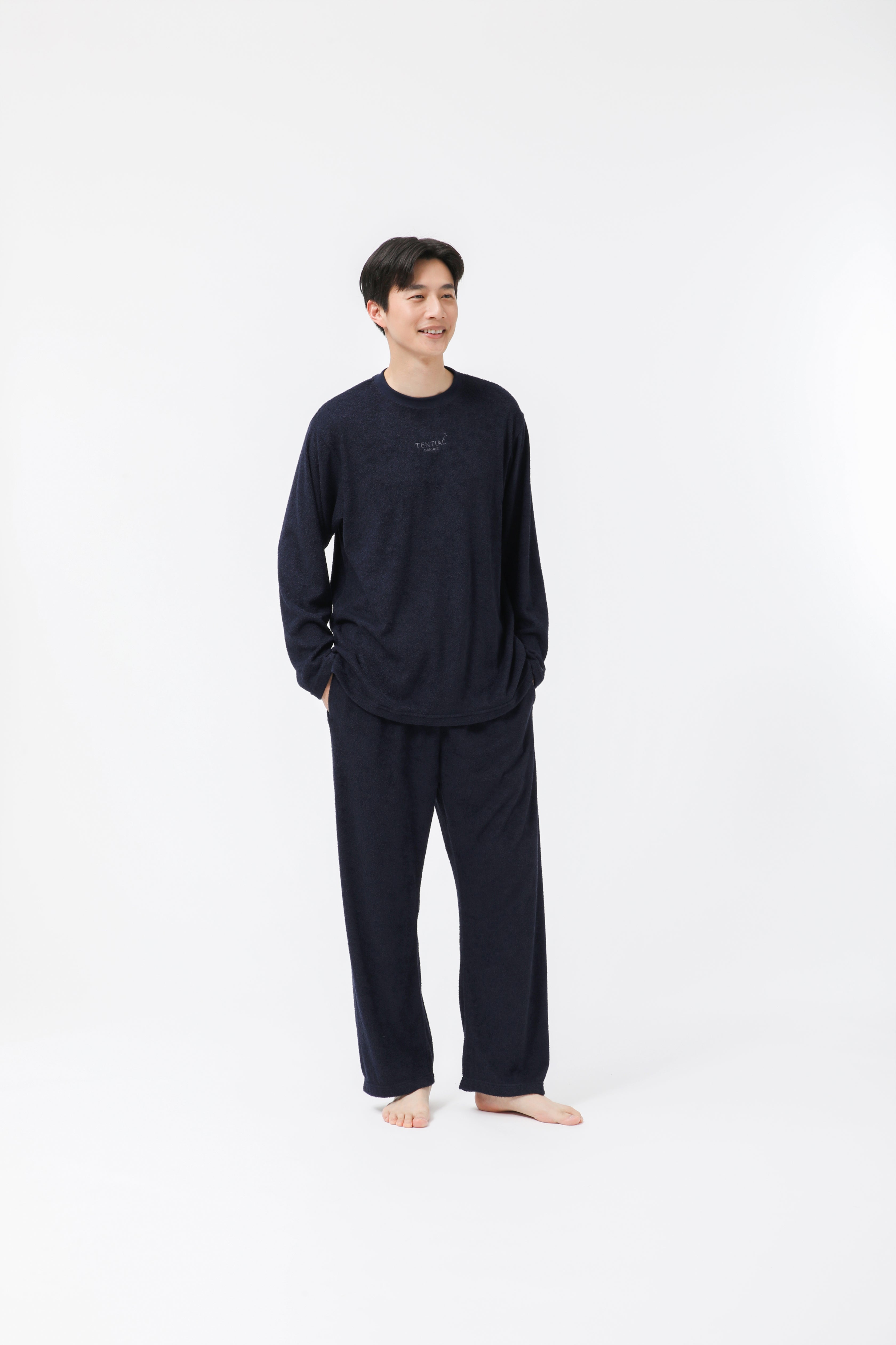 BAKUNE Pile Long Sleeve T-Shirt / Long Pants