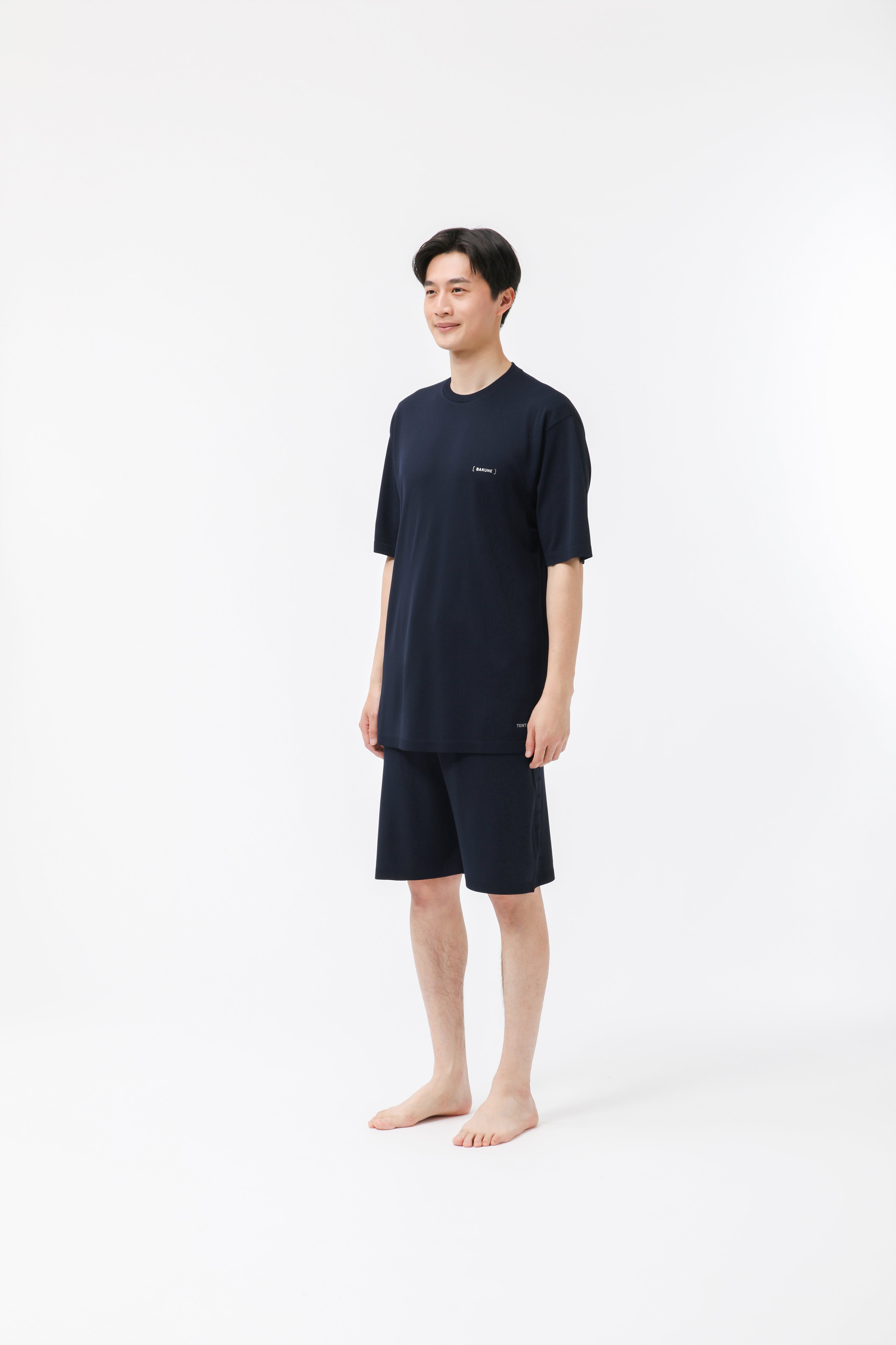 BAKUNE 3D Dry Men's Short Sleeve T-Shirt / Short Pants