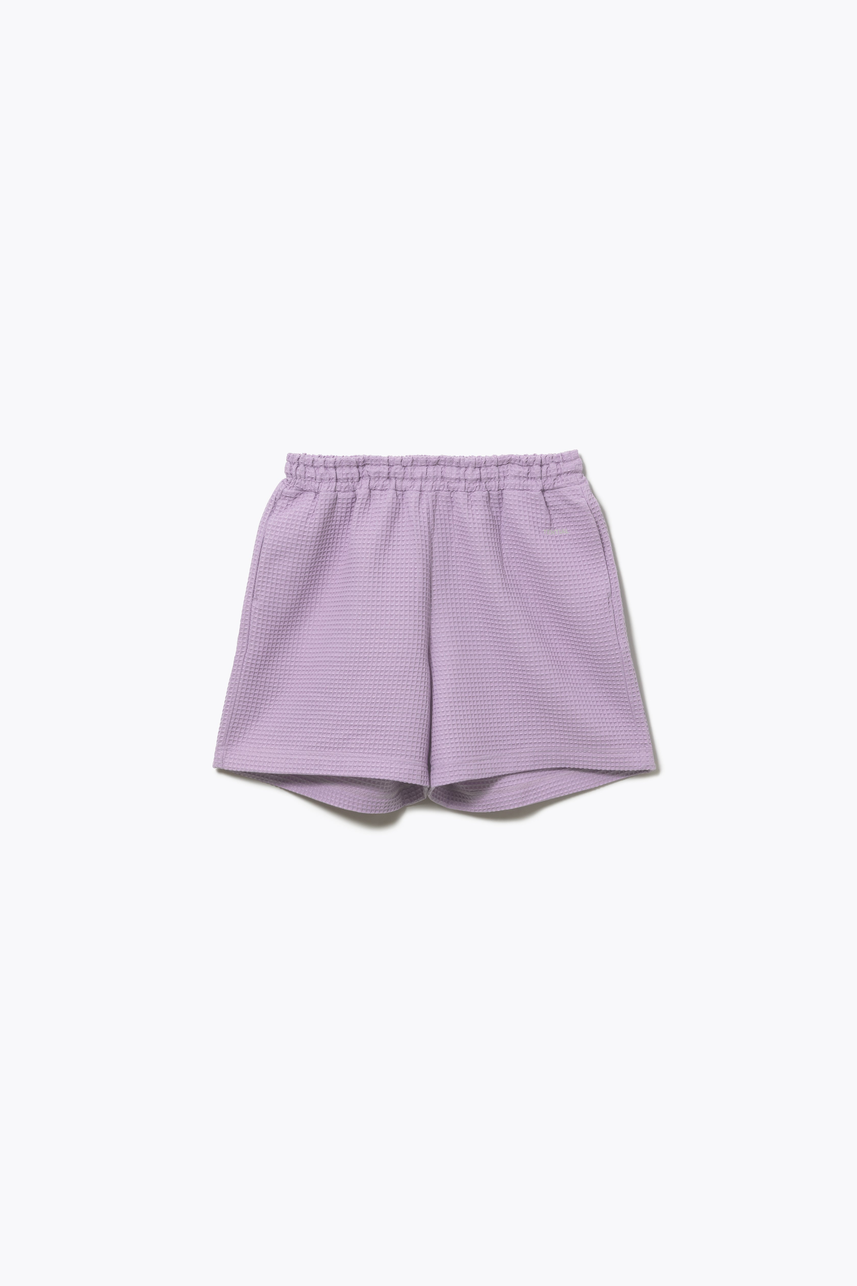 BAKUNE Waffle Women's Short Sleeve Button Down Pullover / Short Pants