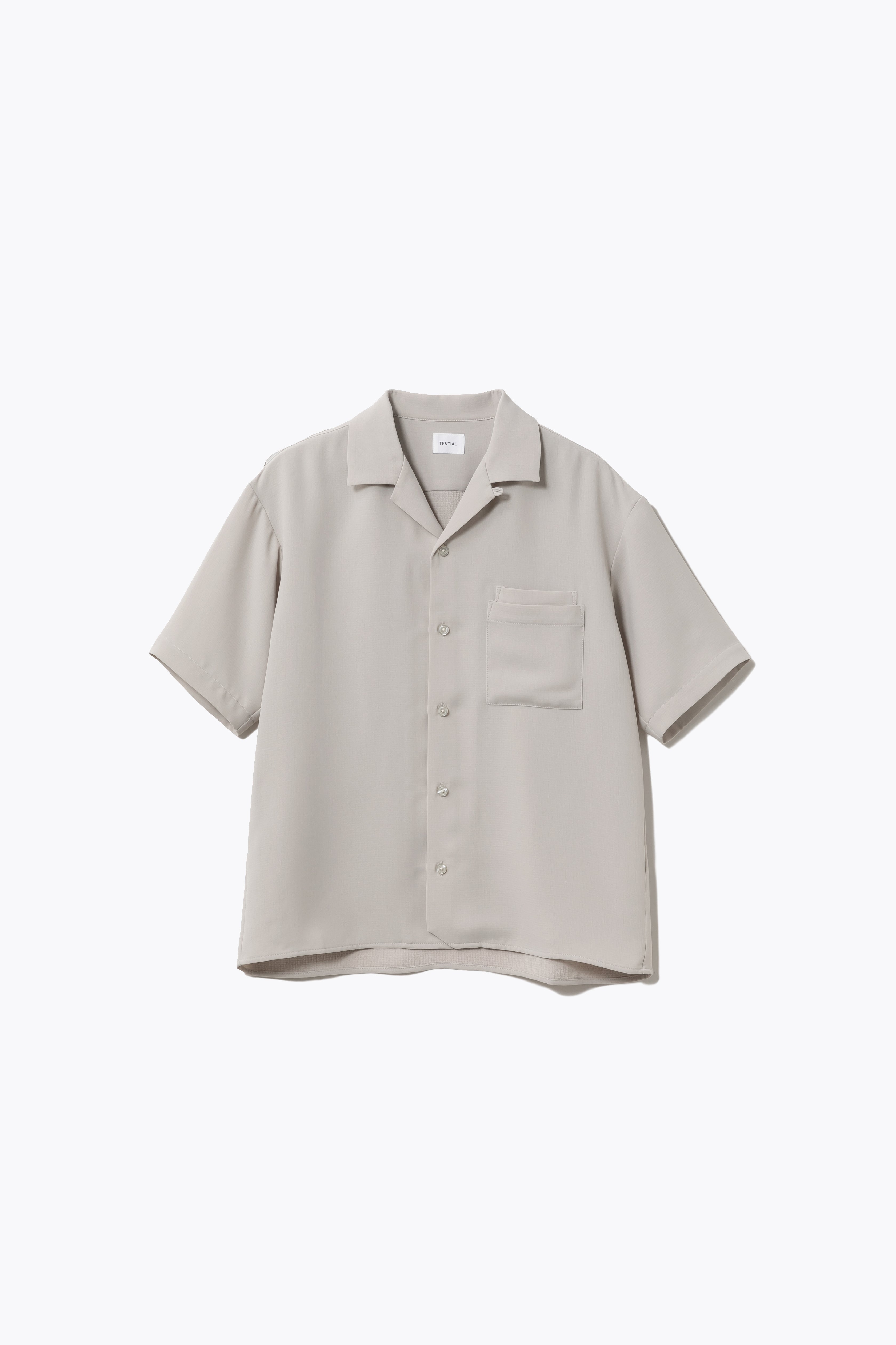MIGARU Dry Short Sleeve Shirt Open Collar / Long Pants